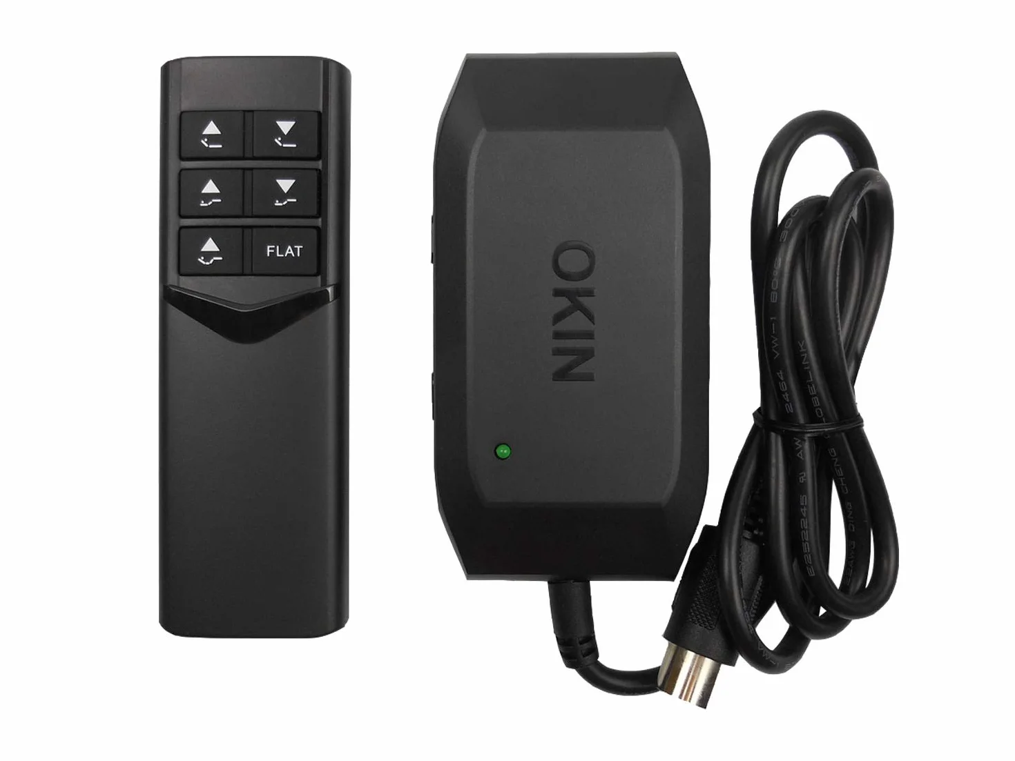 OKIN Télécommande sans Fil pour Lit Électrique Sommier à Lattes en Bois