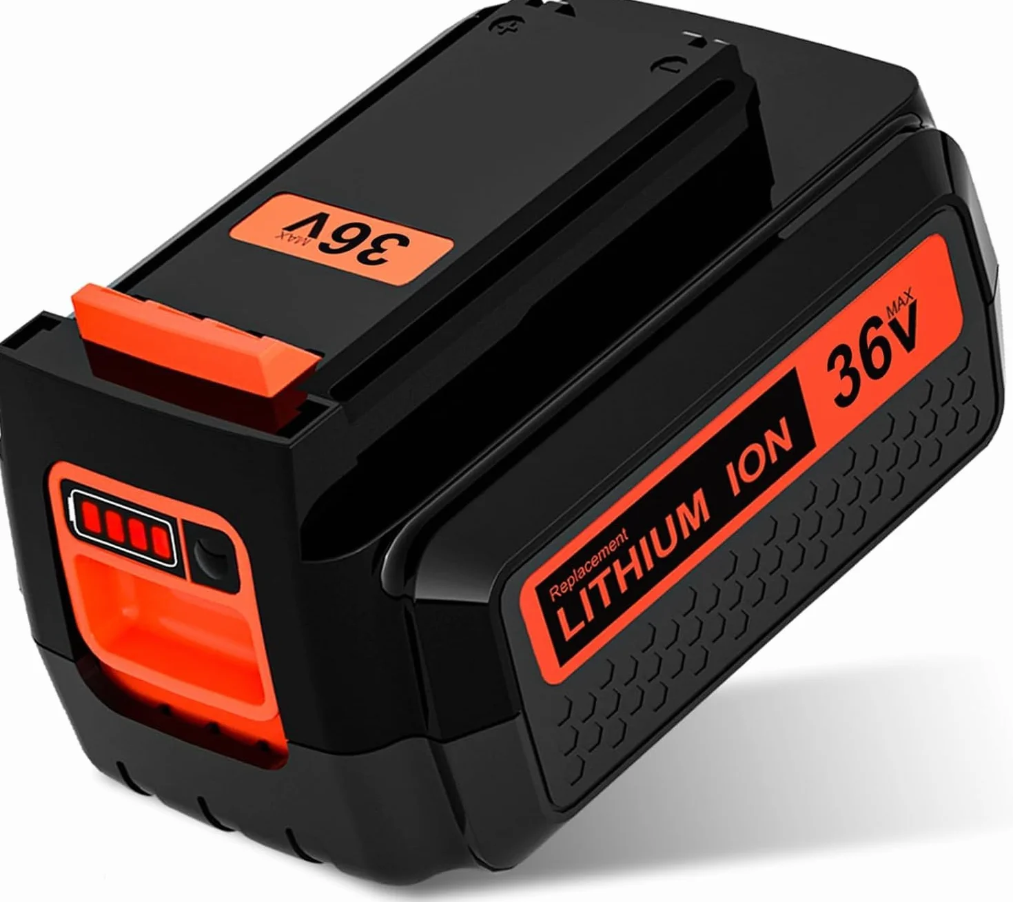 Batterie 36V 2500mAh Remplacement pour Black Decker LBX2040 LBX2540 LBX1540 avec écran LED