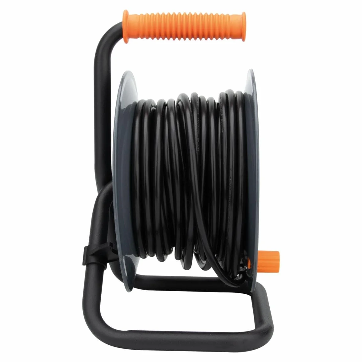 Enrouleur 4 Prises H05VV-F 3G1mm² 25m Noir