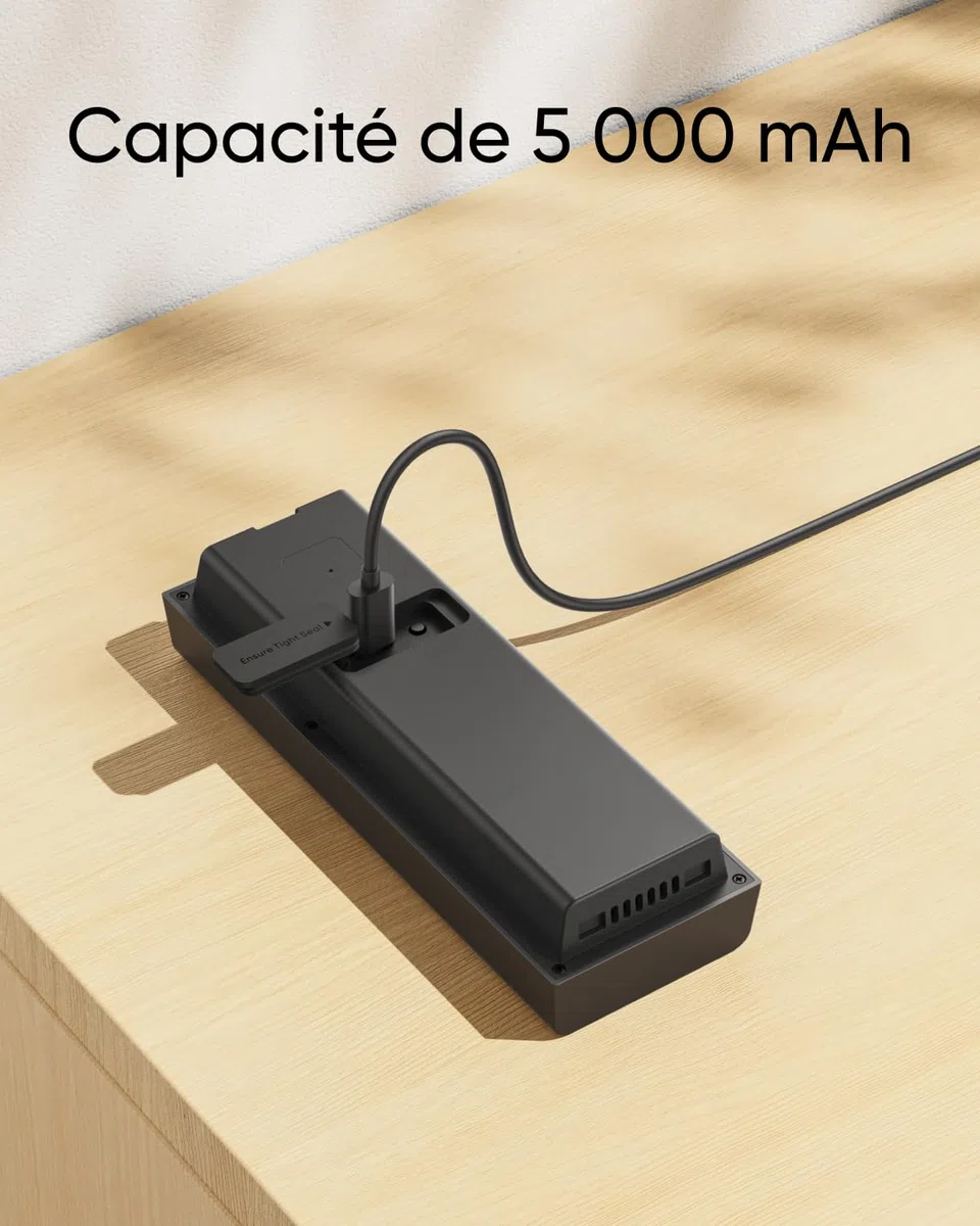 eufy Security Sonnette vidéo C30, Alimentation par Batterie, 2K FHD, appels vidéo en Direct, détection des Humains