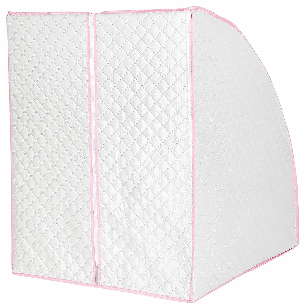 Sauna à vapeur portable 75x35x25cm Argent