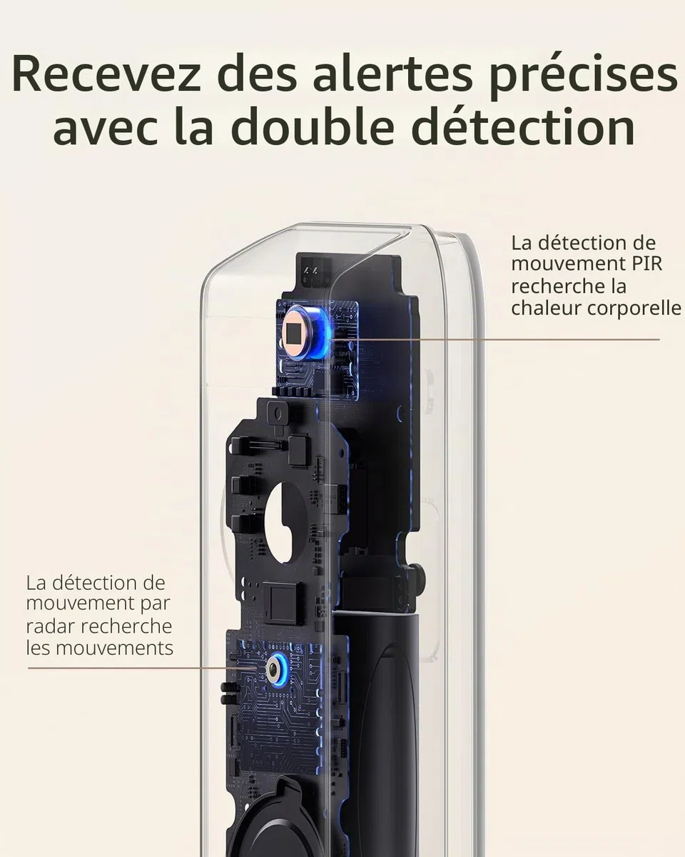 eufy Security Video Doorbell S330 Sonnette sans Fil 2K HD avec 2 Cameras sur Batterie, HomeBase, Double Détection des Mouvements et Colis, 16G Stockage Local