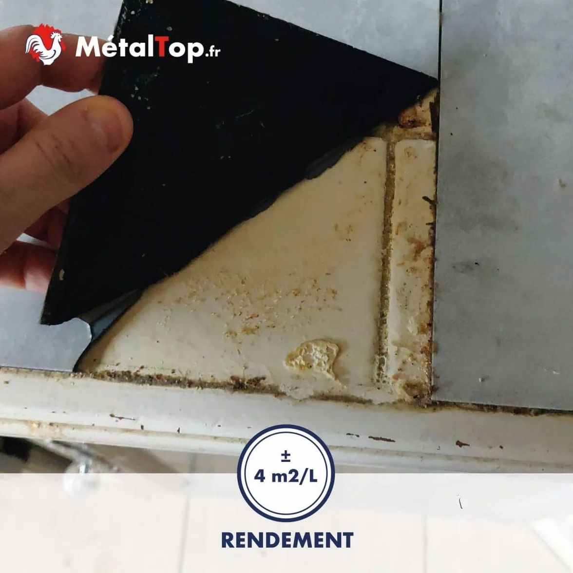 Decapant Colle Lino 5 L Metaltop - Efficace sur colles tenaces PVC et vinyle, spécial sols béton