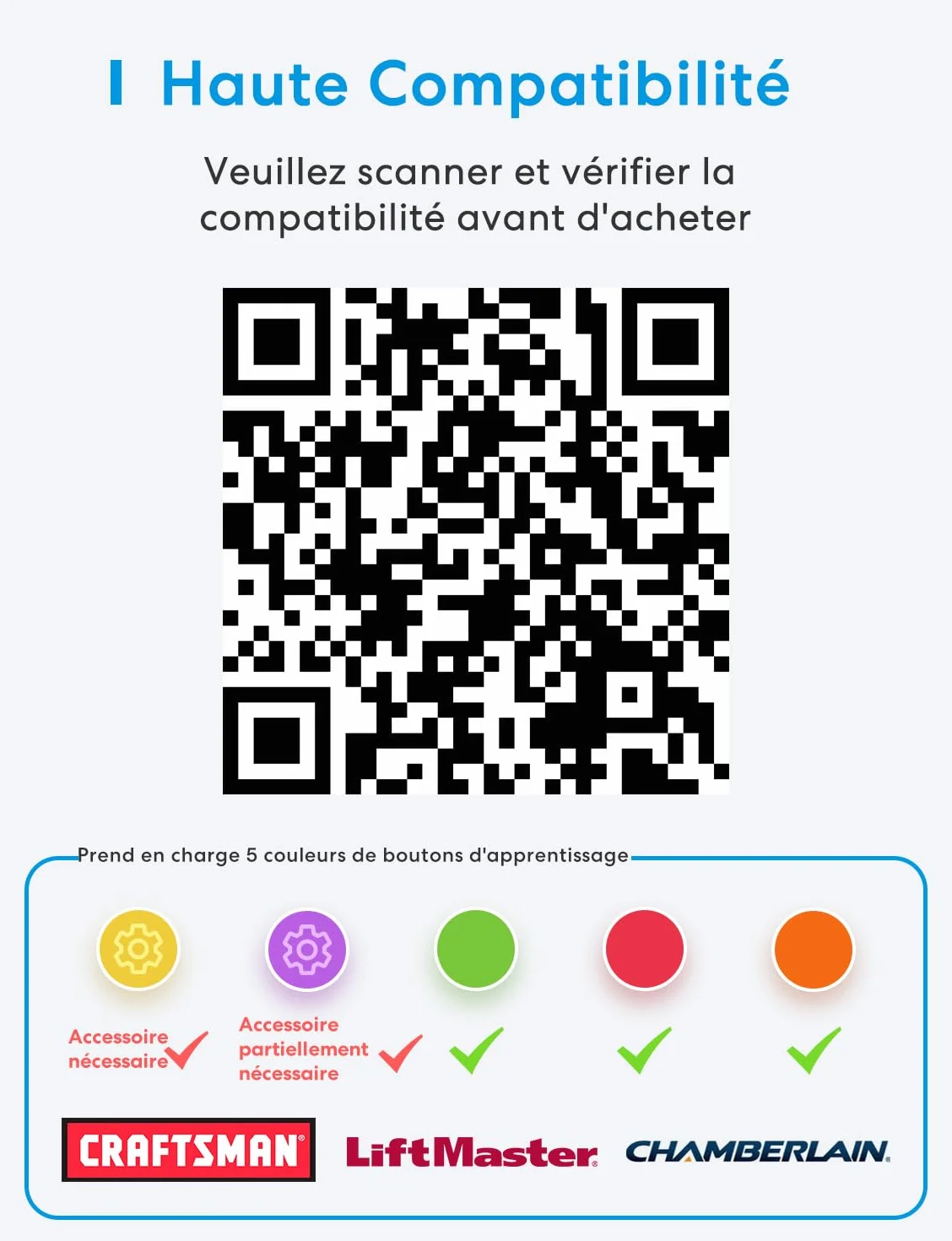 Meross Ouvre-Porte de Garage Connecté WiFi Universel Compatible CarPlay Apple HomeKit Siri Alexa Google Notification Contrôle Vocal Fermeture Automatique Minuteur