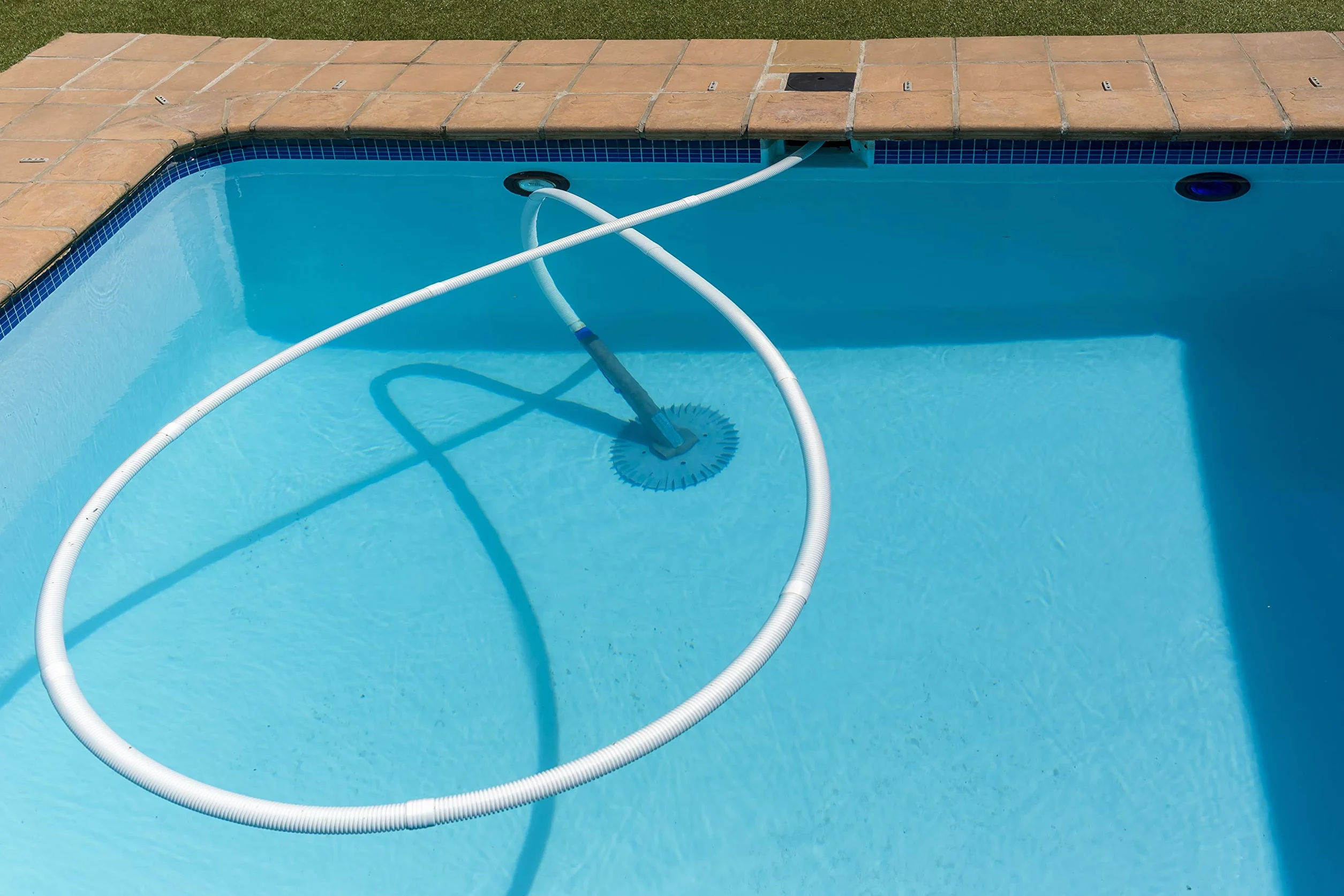 CAIRCON Peinture époxy piscine et bassin pour béton, ciment et carrelage Bleu clair 10Kg