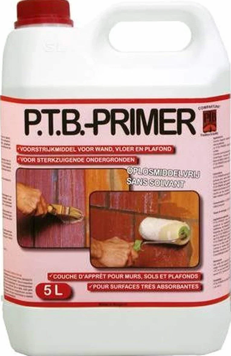 PTB Compaktuna PTB-Primer Couche d'apprêt supports poreux 5 L