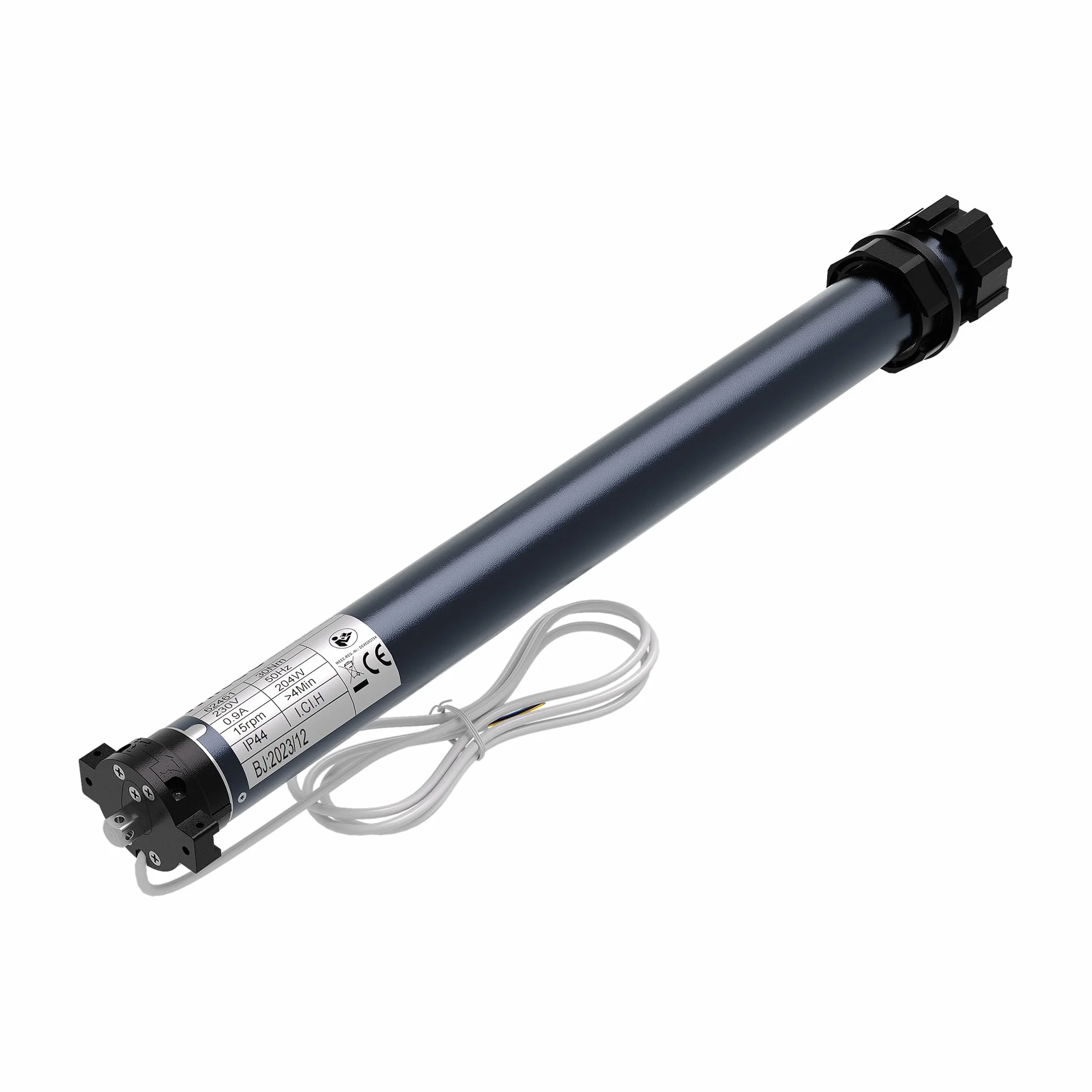 Moteur de volet roulant Wiltec 204 W 30 Nm arbres SW60 IP44