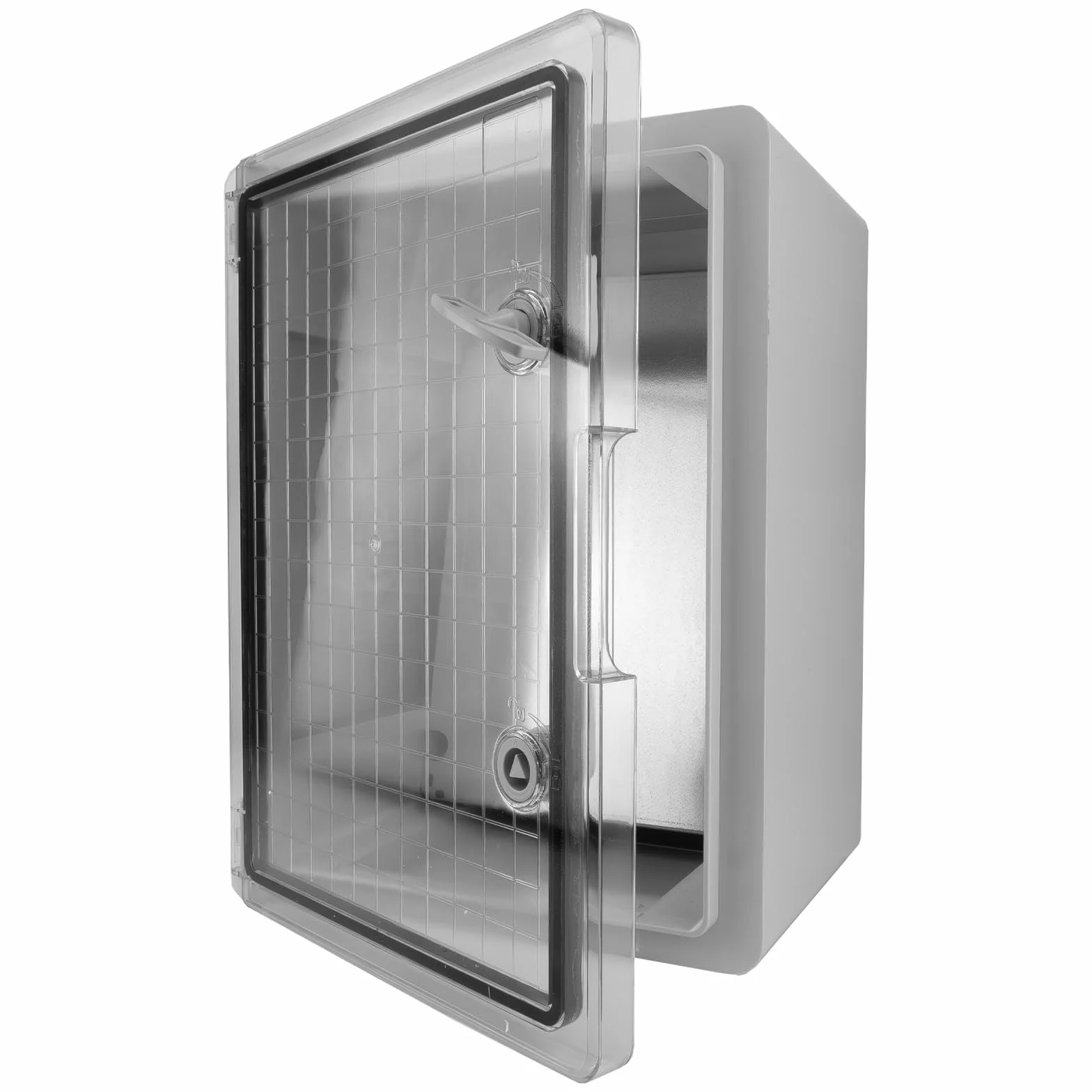 Armoire de distribution électrique IP65 IK10 300 x 400 x 220 mm porte transparente