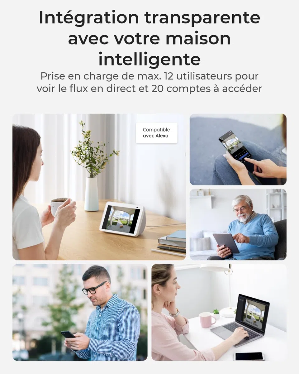 Reolink Caméra Sonnette 2K sans Fil avec Batterie, Wi-Fi 2.4/5GHz, détection Personnes/Véhicules/Colis, Audio bidirectionnel, Video Doorbell