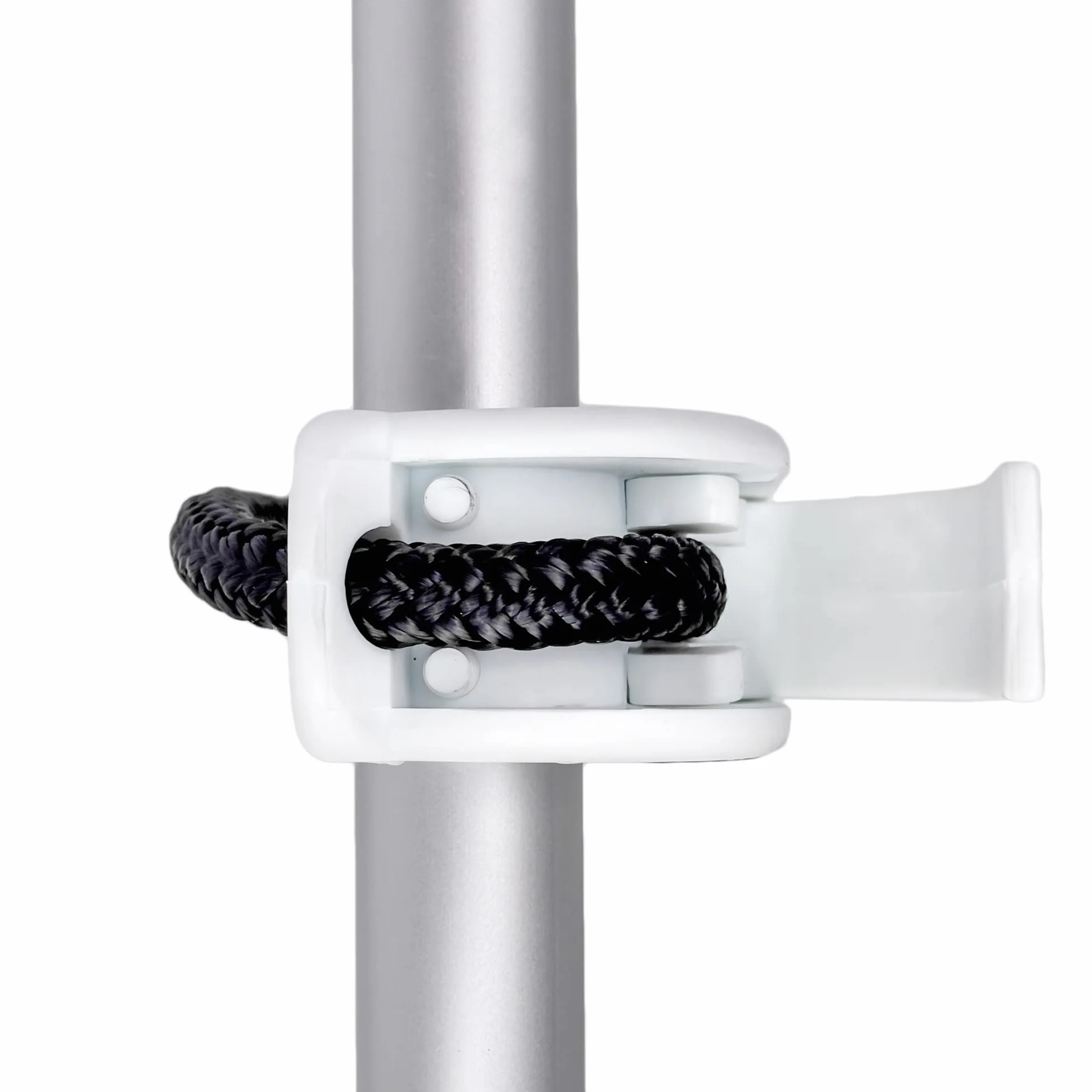 GATE14® Clips 4 Pcs Fixation Pare-battages Balcons Ligne Ø Max 8 mm