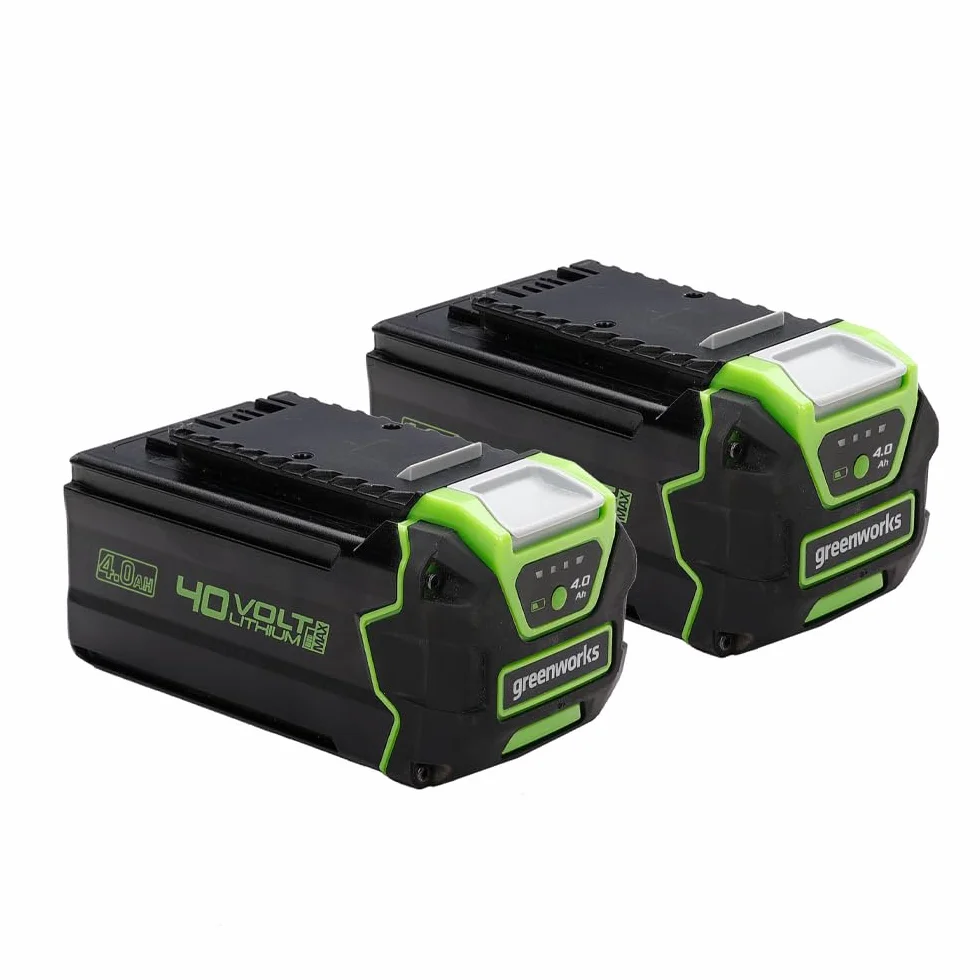 Greenworks Lot 2 batteries lithium-ion 40 V 4 Ah G40BK4X