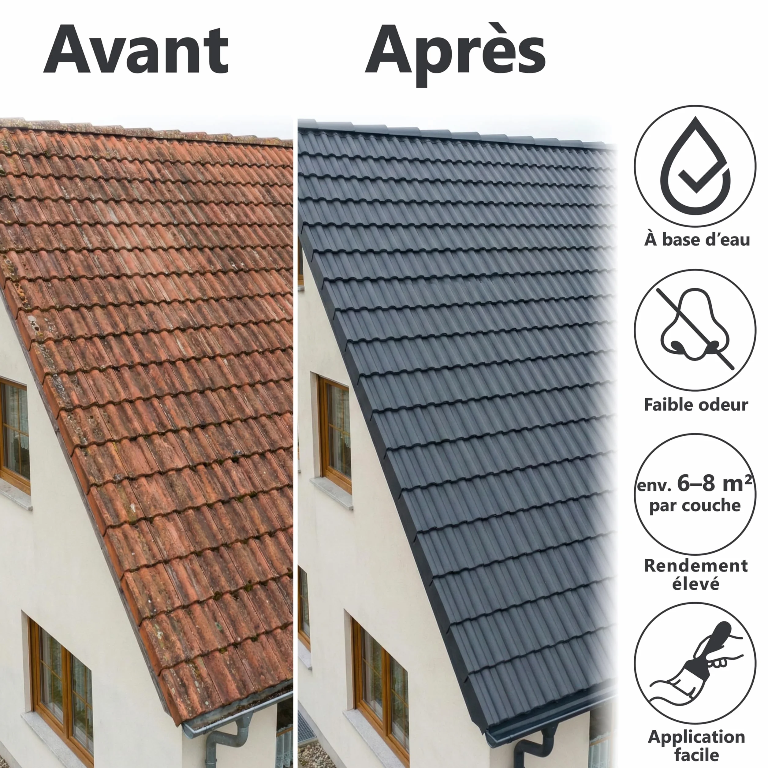 Peinture Toiture W510 Terre cuite 5L