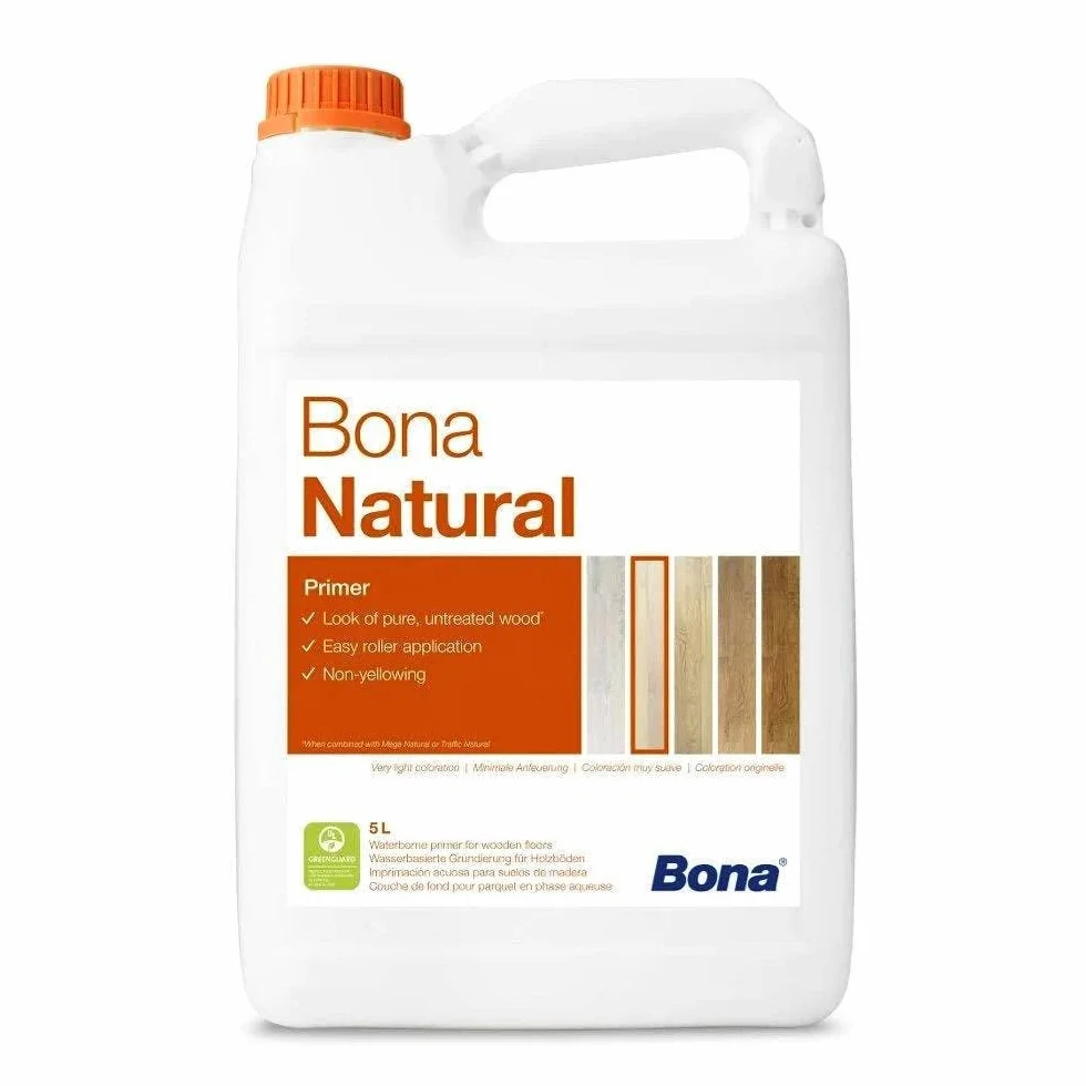 Bona Primer Natural Apprêt pour sols en bois 5 l