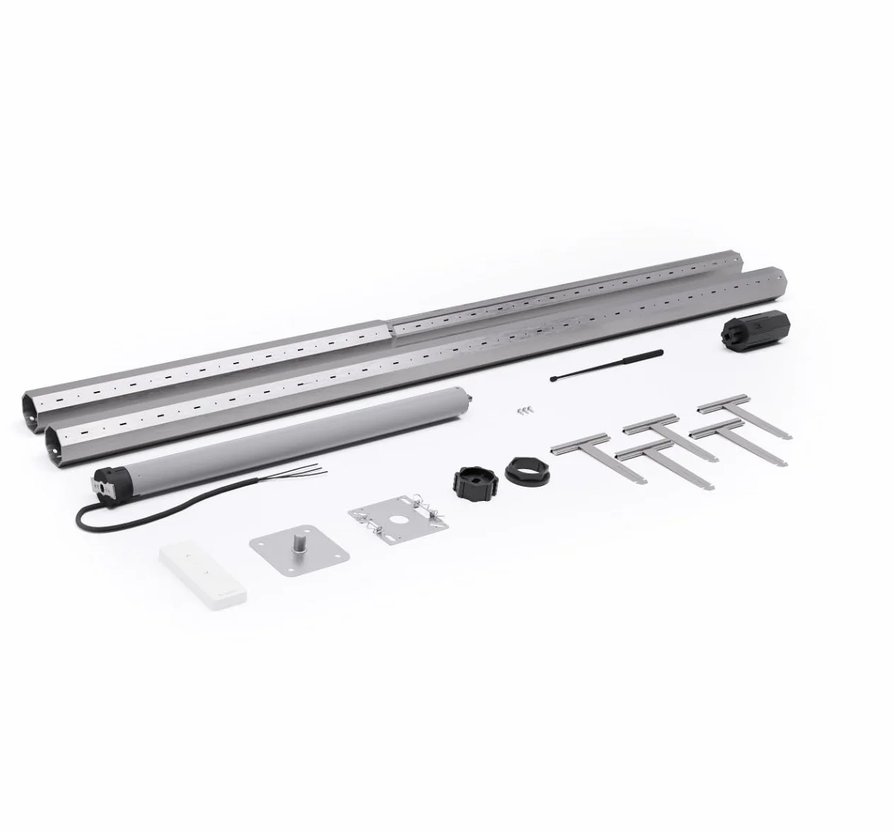 Kit motorisation volet roulant radio 2m50 40kg axe octo 60mm avec télécommande
