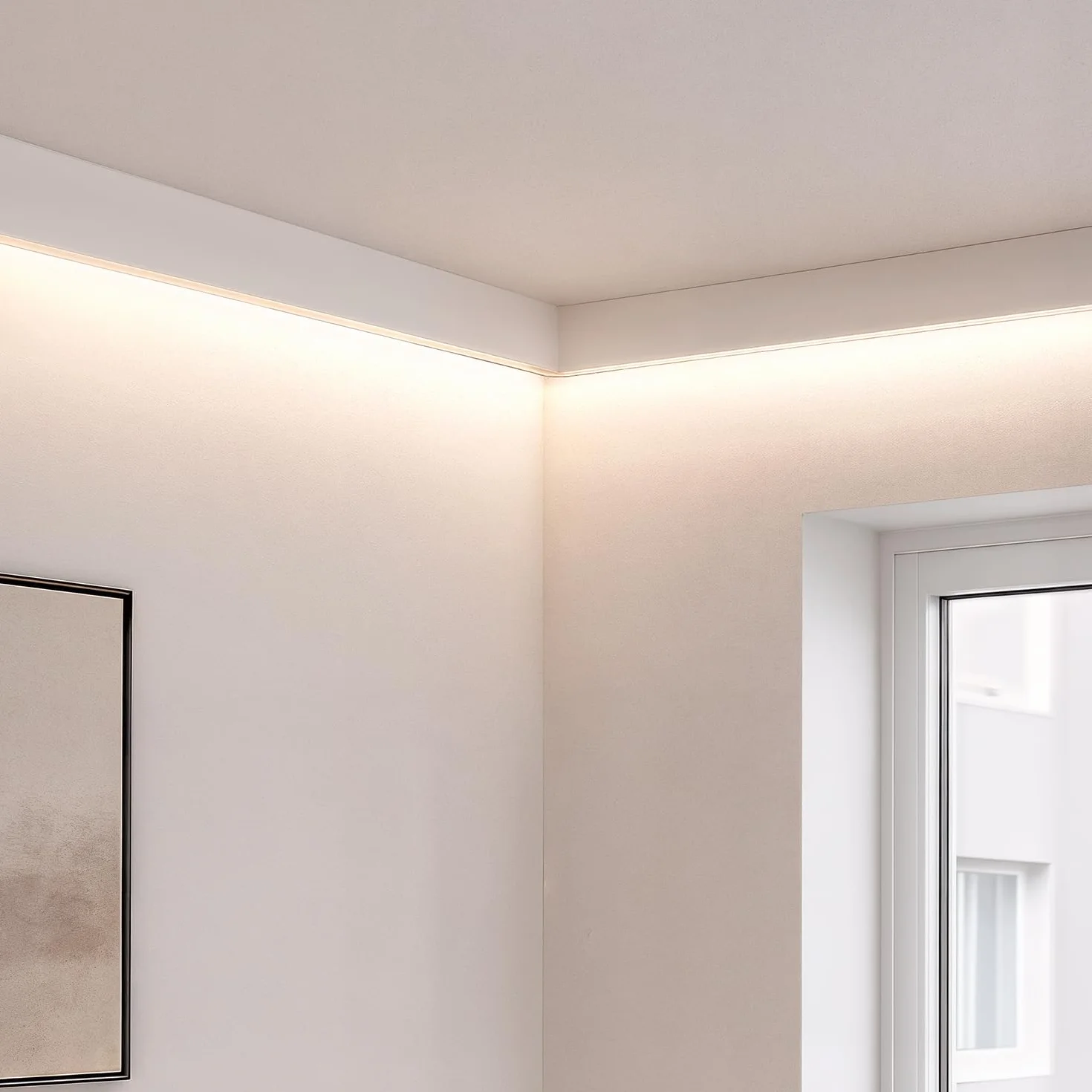 LEDKIA LIGHTING Moulure Ruban LED 2m Big Elah Blanc