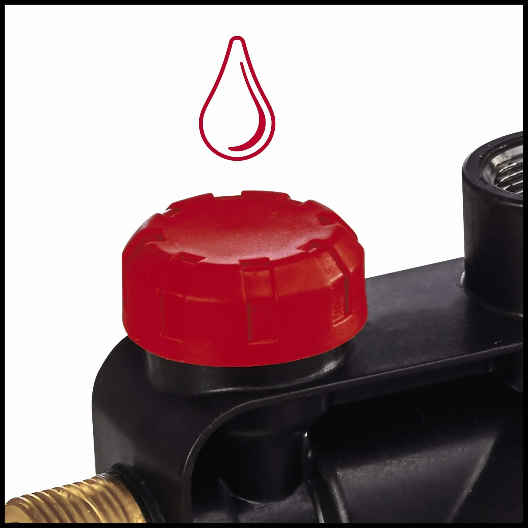 Einhell Pompe d'arrosage GC-GP 1250 N 1250 W indicateur niveau d'eau protection gel