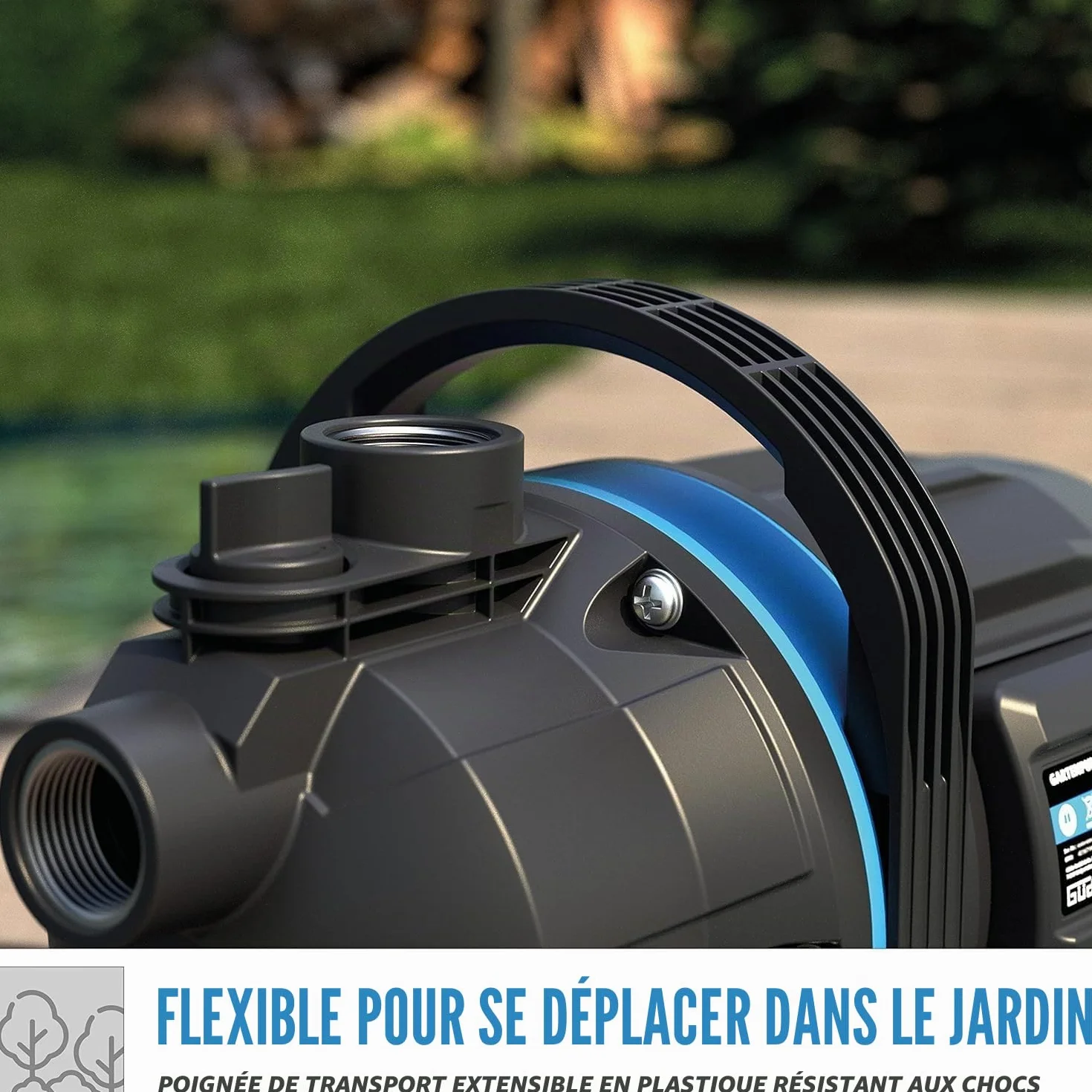 Güde Pompe de jardin GP 6035 600 W 3200 l/h 7 m 1" IT