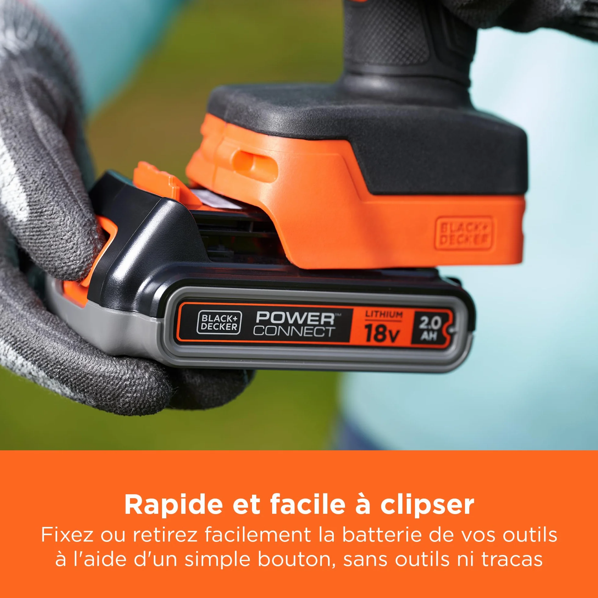 BLACK+DECKER 18V Li-ion 2.0Ah Battery BL2018-XJ