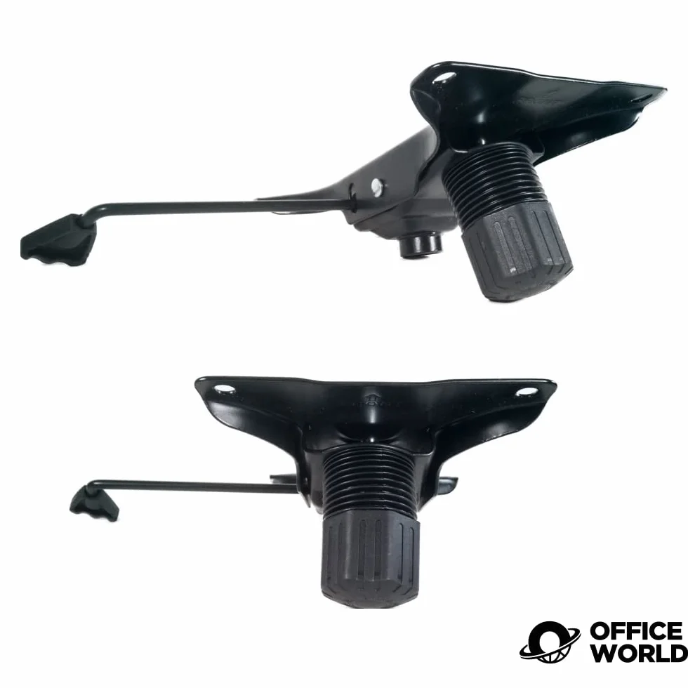 OfficeWorld Mécanisme Tilt-B pour Chaise de Bureau, Plaque Métallique avec Réglage Ressort à Gaz