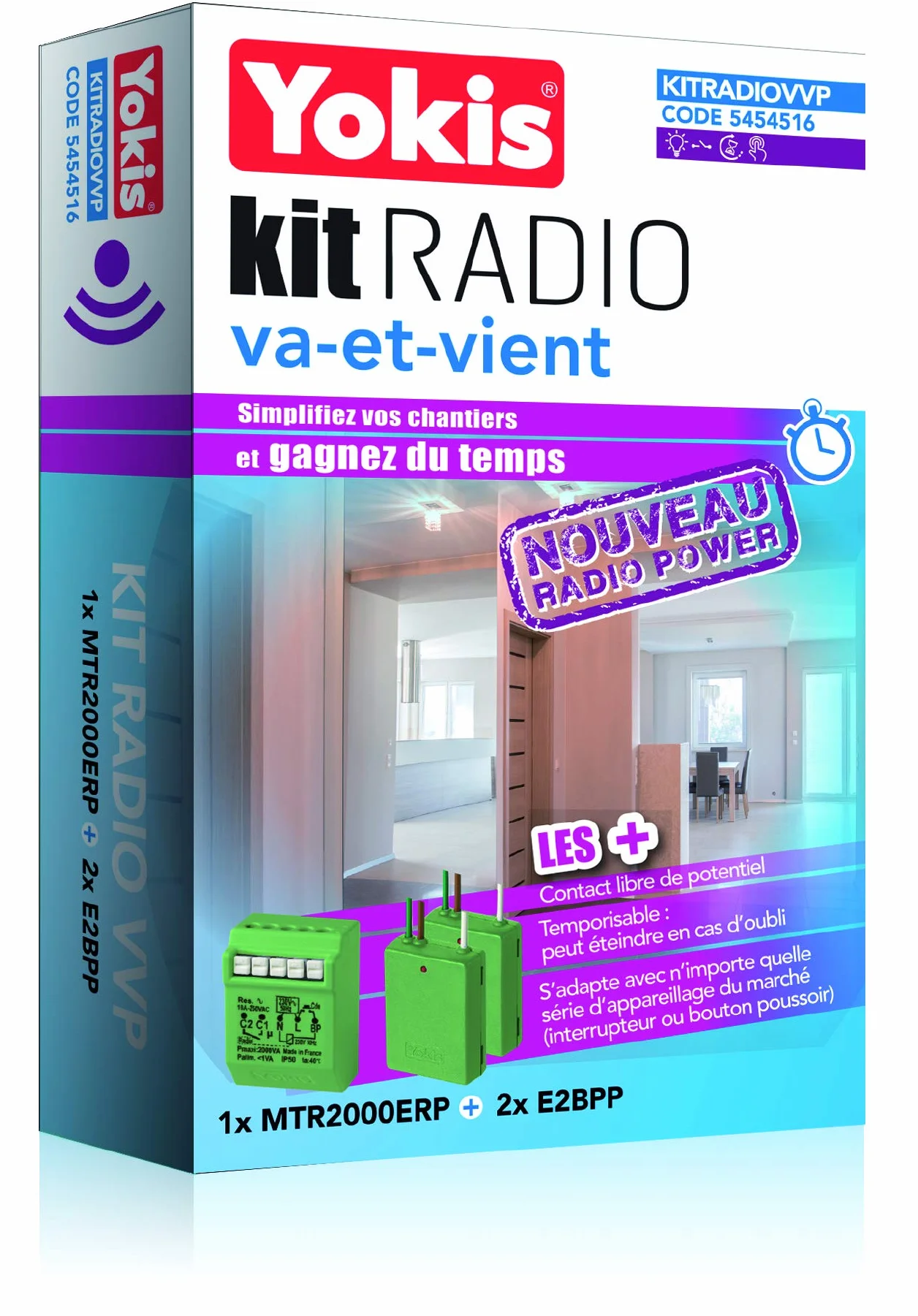 Yokis Kit Radio VVP Va Et Vient Power