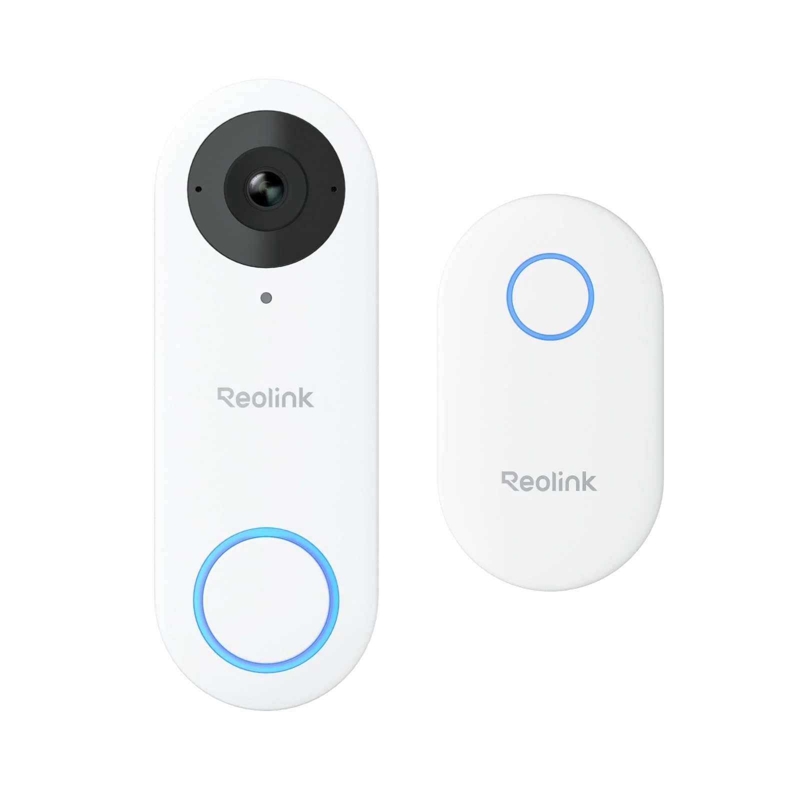 Reolink 5MP Sonnette Vidéo PoE Caméra avec Chime, Vue 3:4 Tête aux Pieds, Audio Bidirectionnel, Détection Colis/Personne, Étanche, Alertes Intelligentes, Compatible NVR (Filaire, Version 2024)