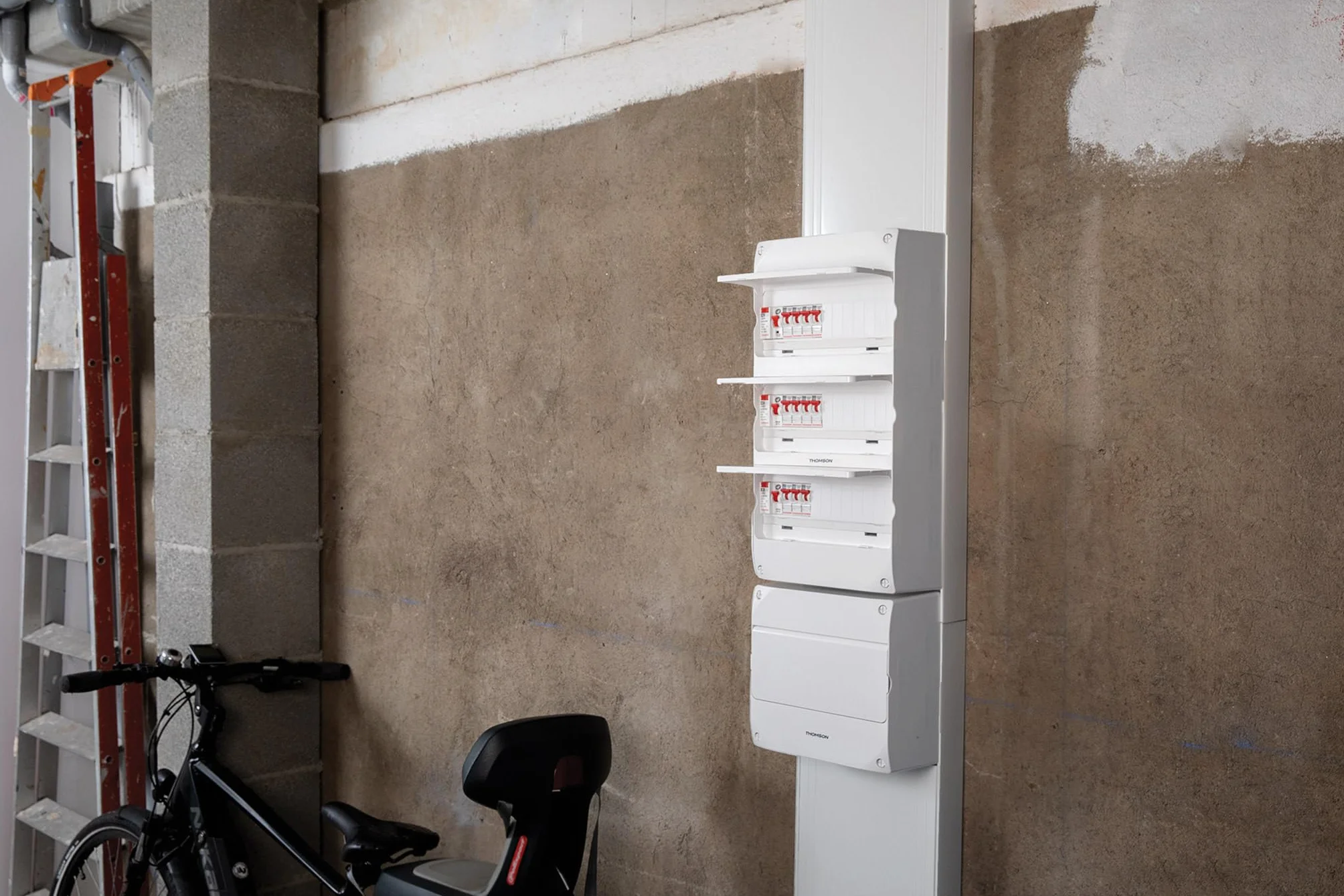 Thomson Coffret électrique 3 rangées 39 modules Idéal T4