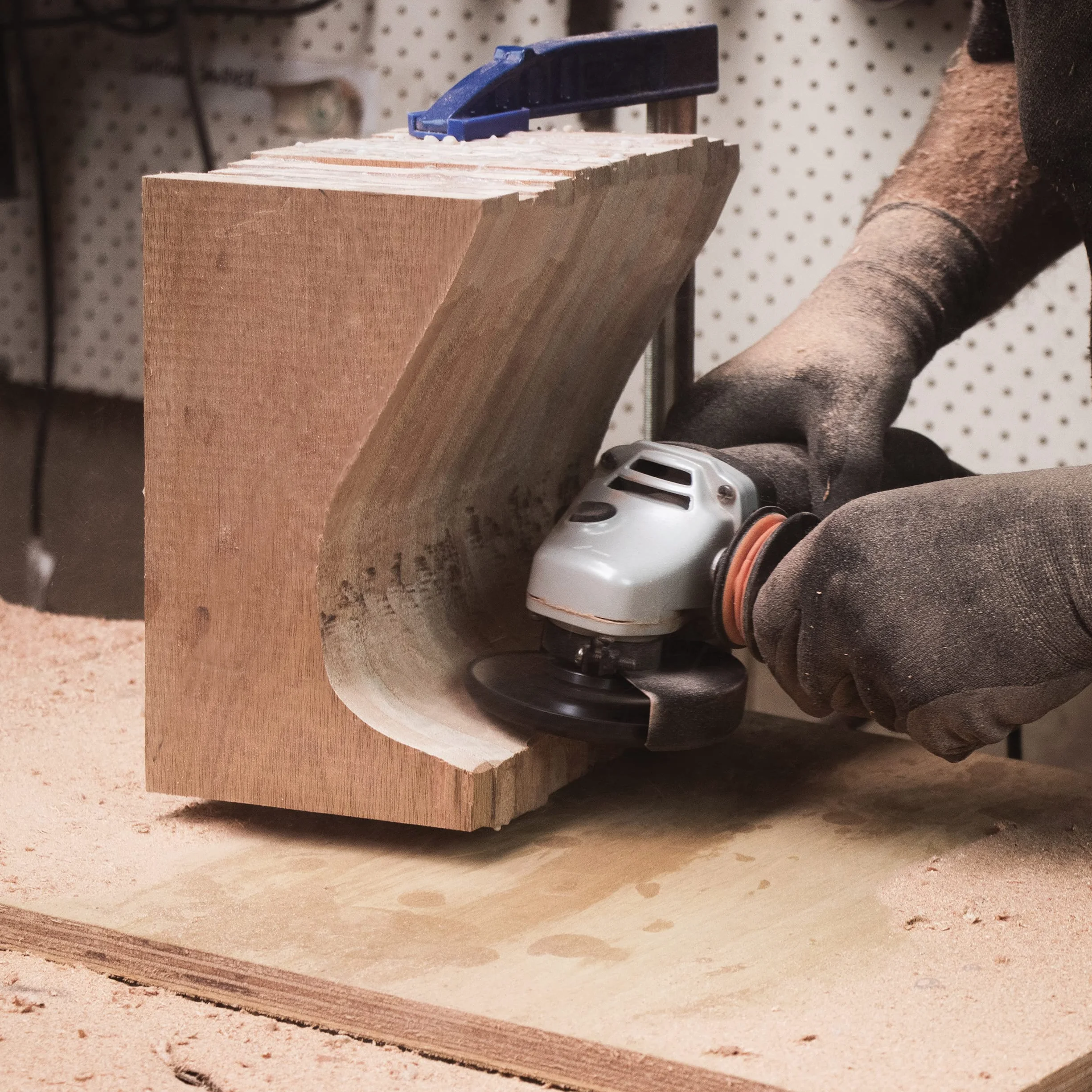 ARBORTECH TURBOPlane™ Lame 100mm Disque de sculpture sur bois en carbure de tungstène pour meuleuse d'angle