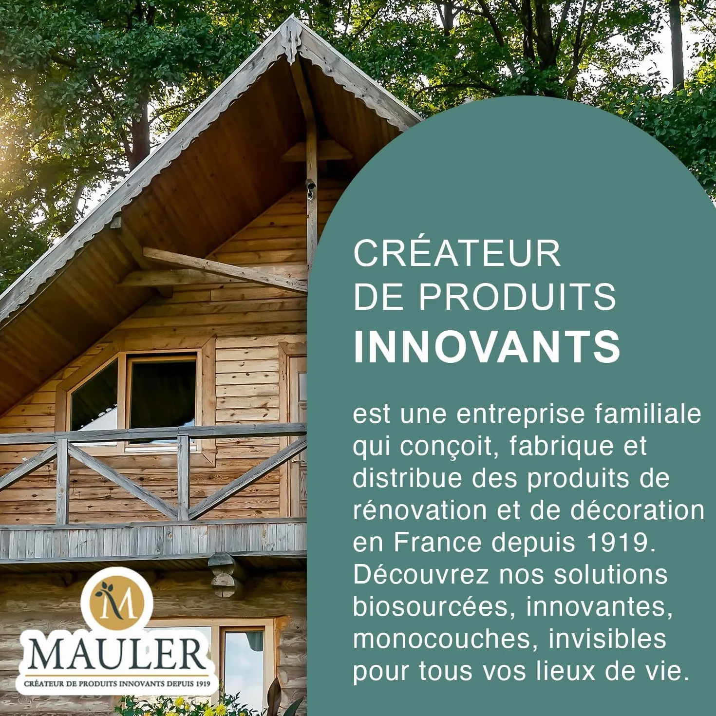 MAULER Vitrificateur Parquet Escalier Ultra Mat Invisible 1L Protection Taches Rayures Usure Longue Durée