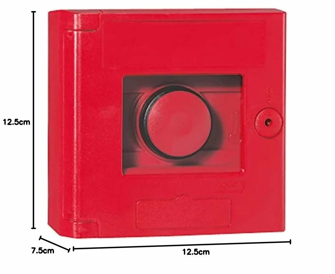 Legrand Coffret Bris de Glace Double Position IP44, Montage en Saillie, Rouge