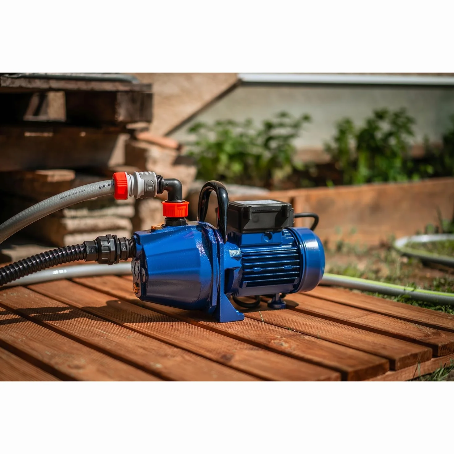 Pompe d’Arrosage Manuelle SPIDO ECOP 160 Fonte 900 W 3,6 m³/h 4,2 Bars