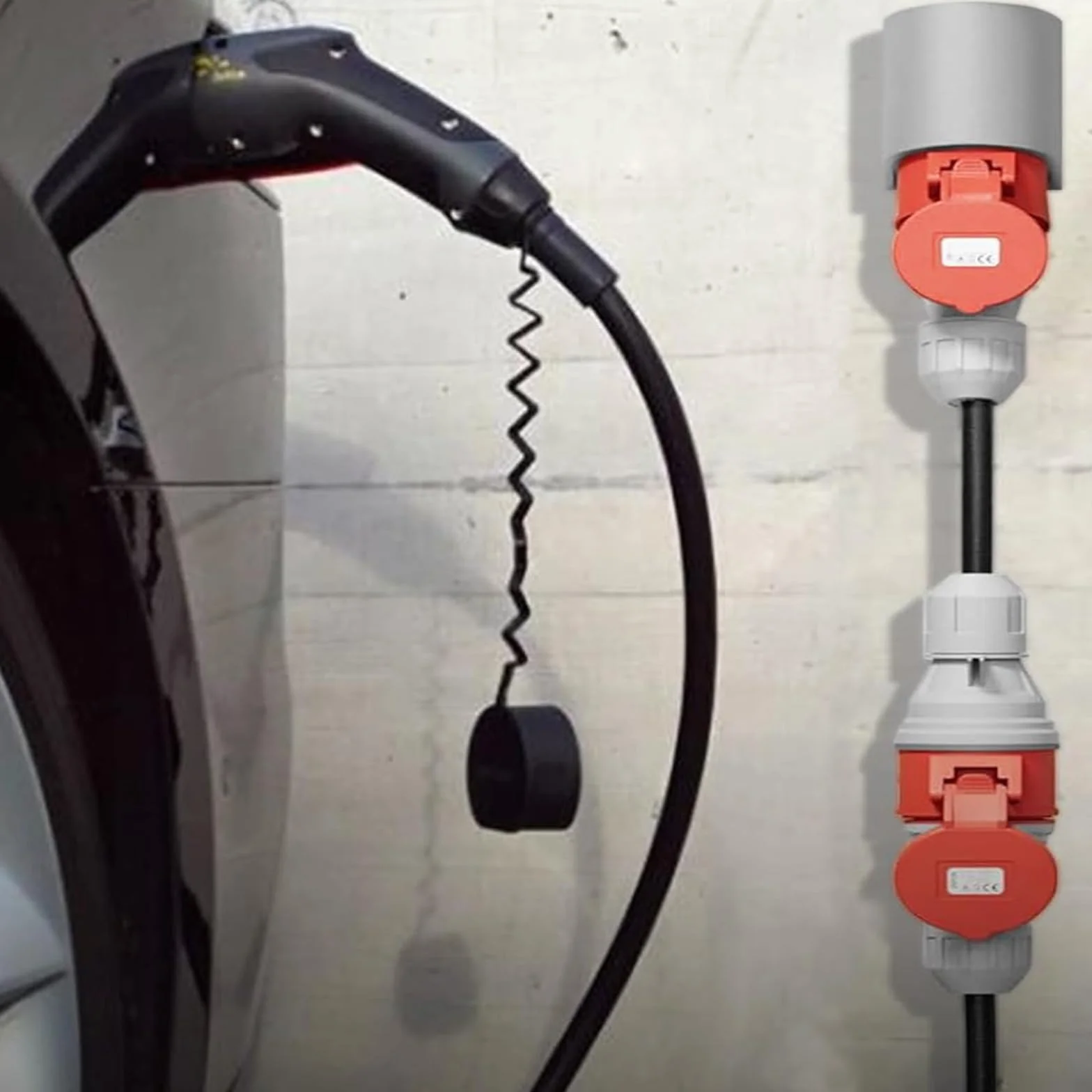 Adaptateur CEE 32A sur 16A Triphasé IP44 Industriel Domestique
