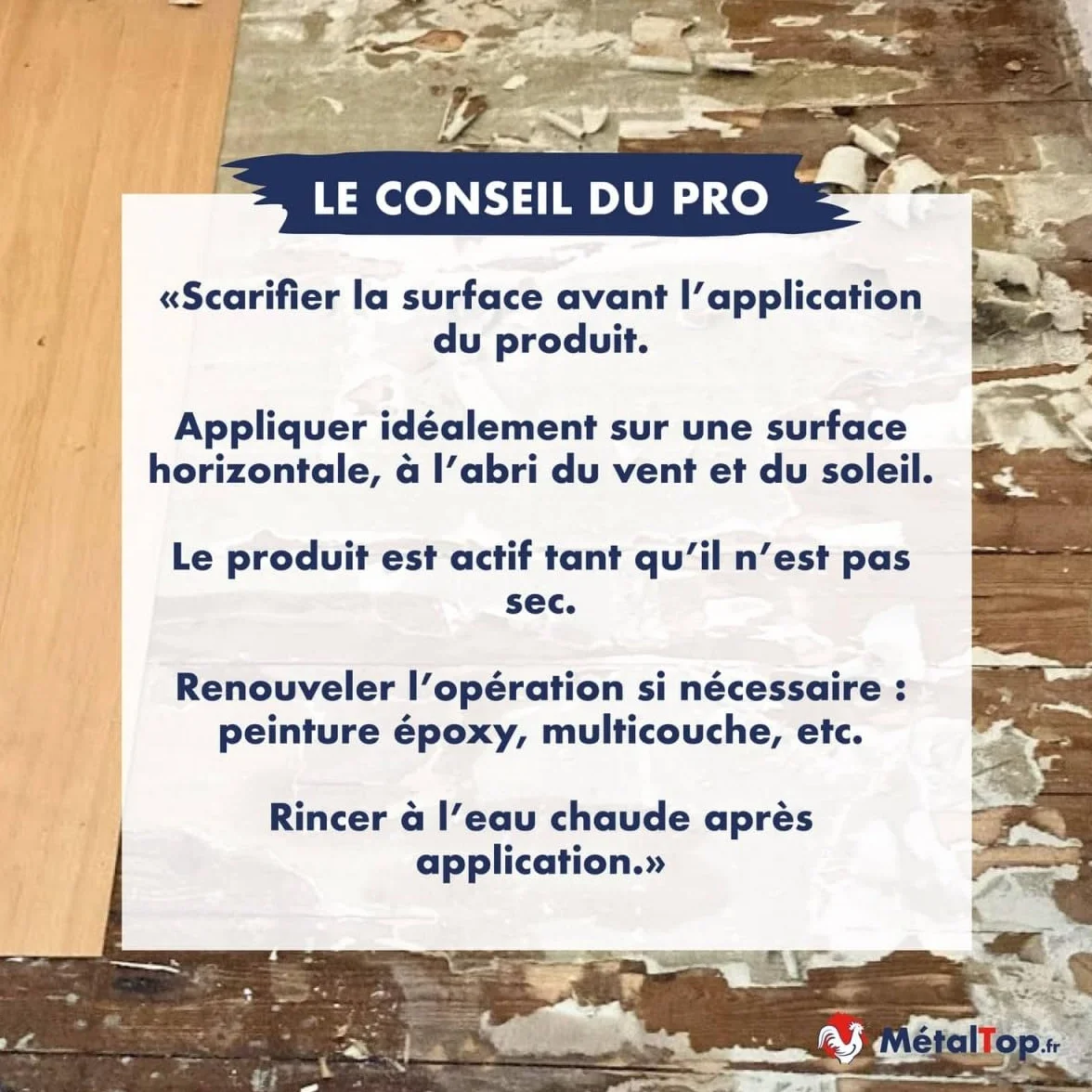 Decapant Colle Lino 5 L Metaltop - Efficace sur colles tenaces PVC et vinyle, spécial sols béton