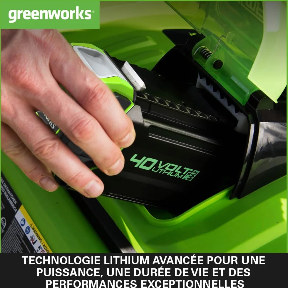Greenworks Lot 2 batteries lithium-ion 40 V 4 Ah G40BK4X