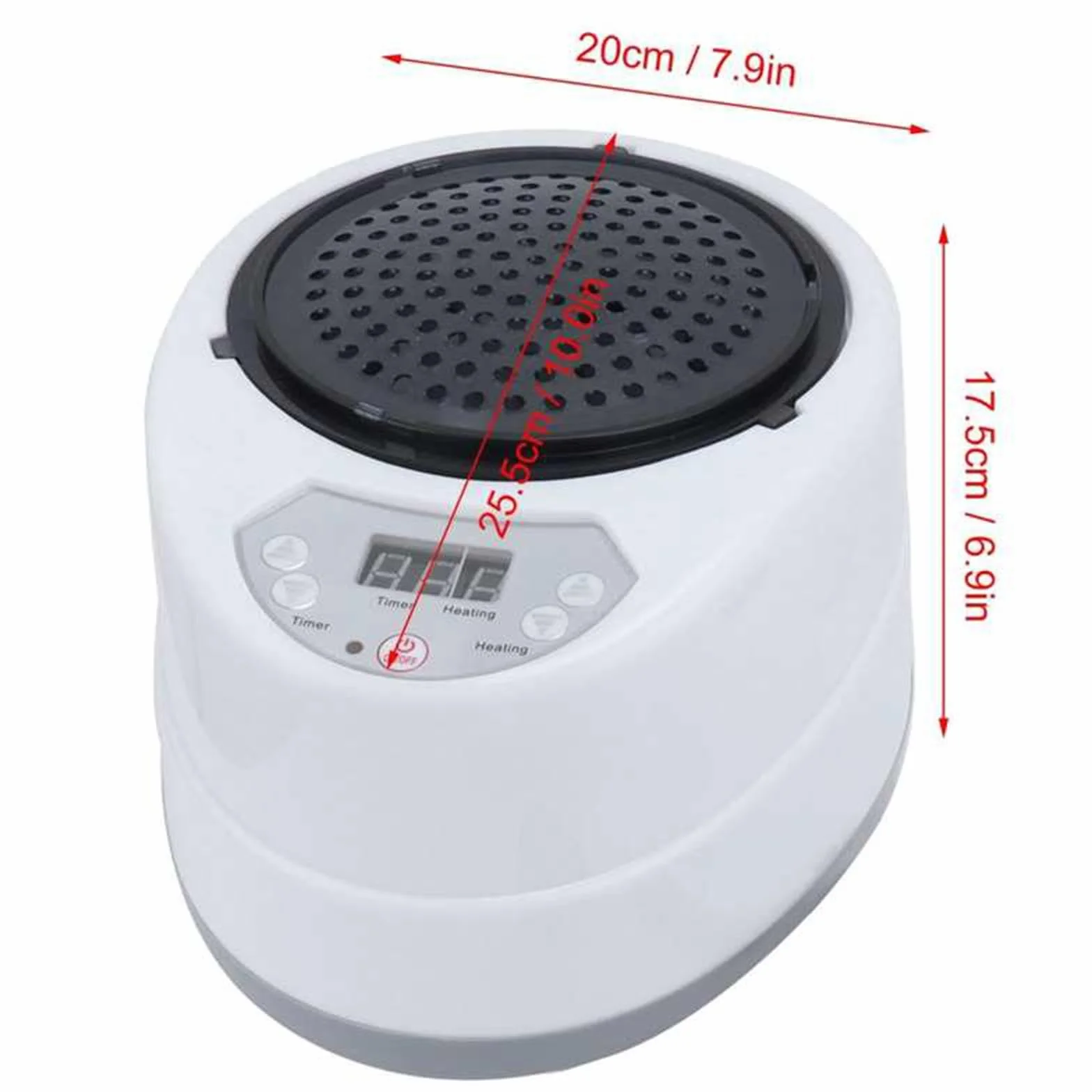 Baoblaze Générateur de vapeur de fumigation 3 L portatif léger pour sauna SPA maison