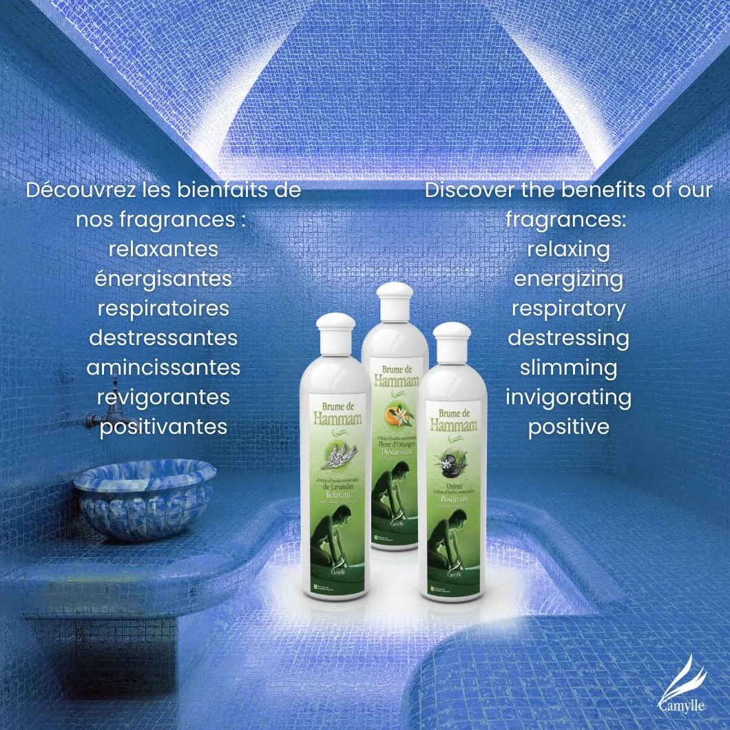 Camylle Brume de Hammam Méditerranée Huiles Essentielles 5000ml