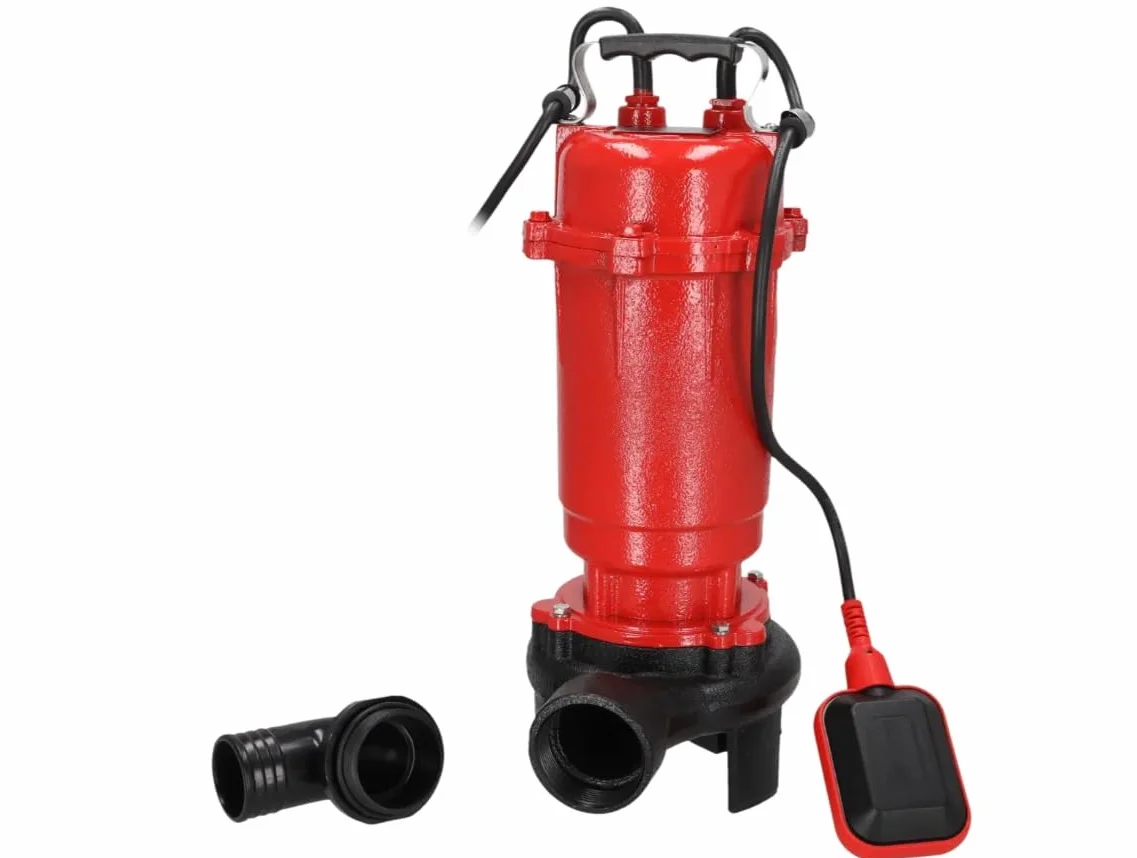 DEDRA Pompe Submersible Eaux Usées 900W avec Broyeur DED8861 – Rotor en Fonte