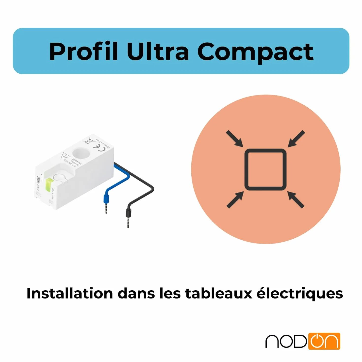 NodOn Compteur Énergie Intelligent Zigbee 3.0 Suivi Consommation Électricité Home Assistant