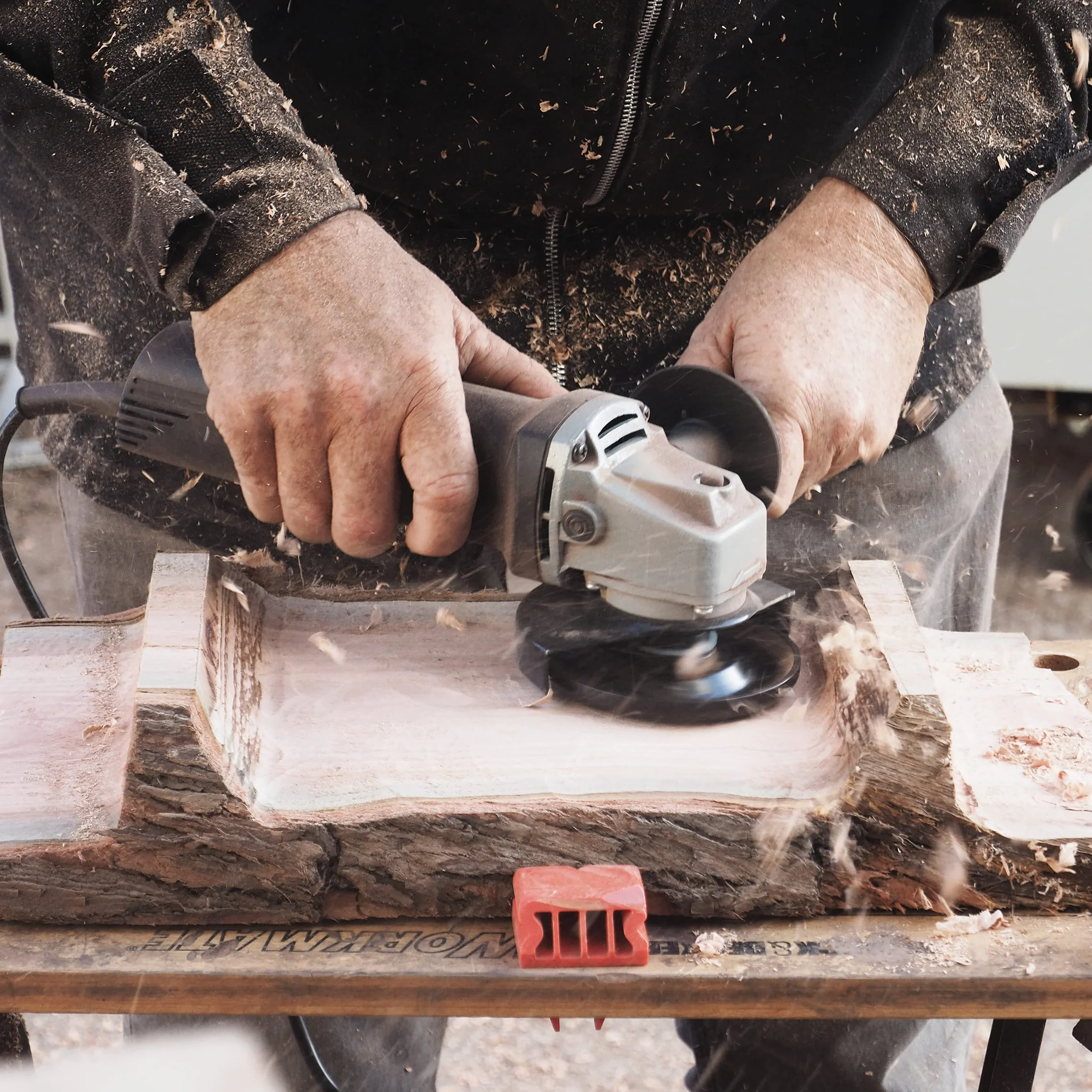 ARBORTECH TURBOPlane™ Lame 100mm Disque de sculpture sur bois en carbure de tungstène pour meuleuse d'angle