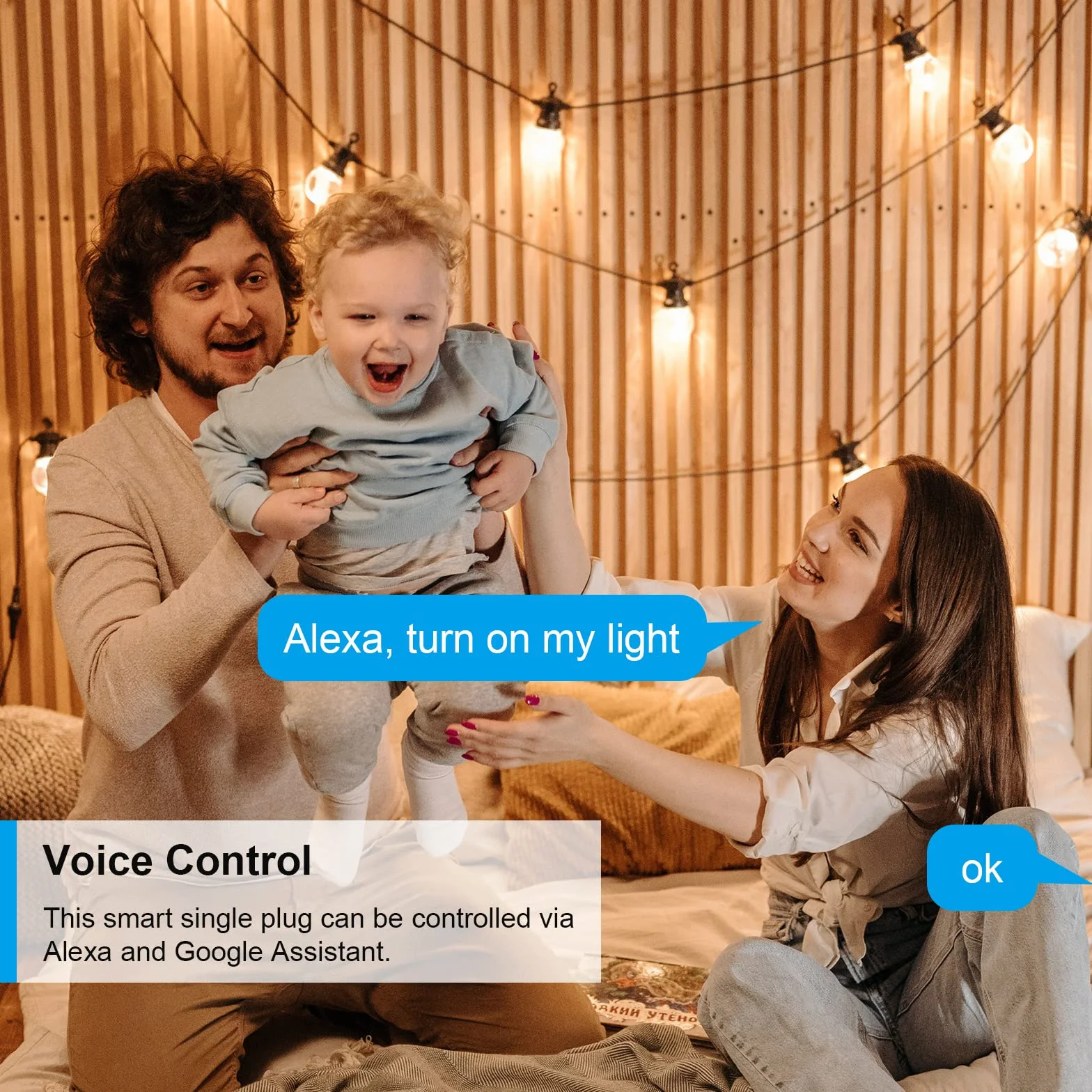 ANTELA Prise Connectée WiFi 16A 3680W Mesure Consommation Électrique, Prise Intelligente Alexa Google Home APP Contrôle Horaires Minuterie
