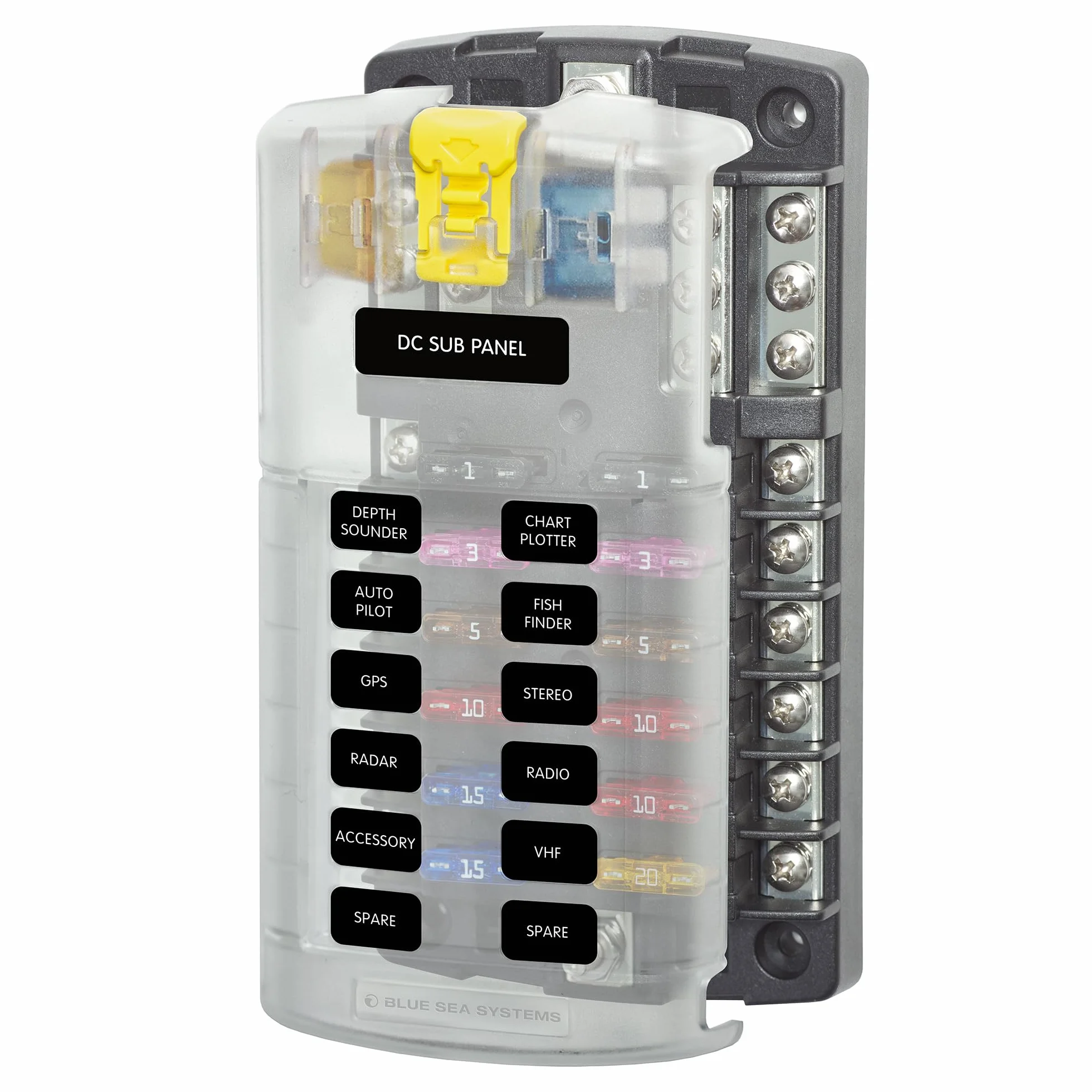 Blue Sea Systems St Blade Bloc Porte-fusibles