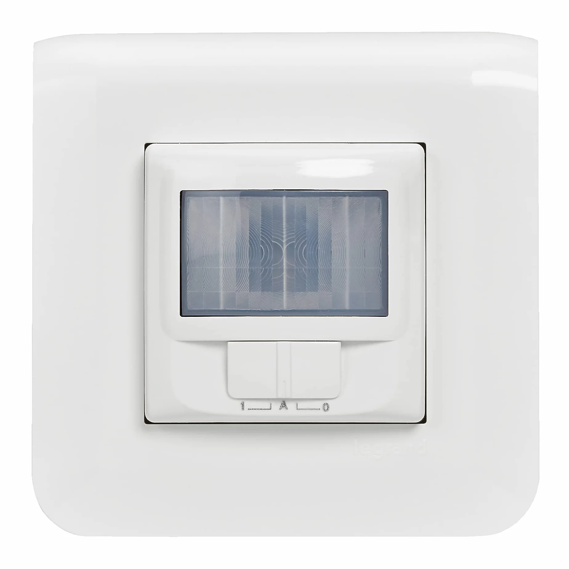 Legrand Interrupteur automatique Mosaic blanc complet avec plaque et fixation à griffes