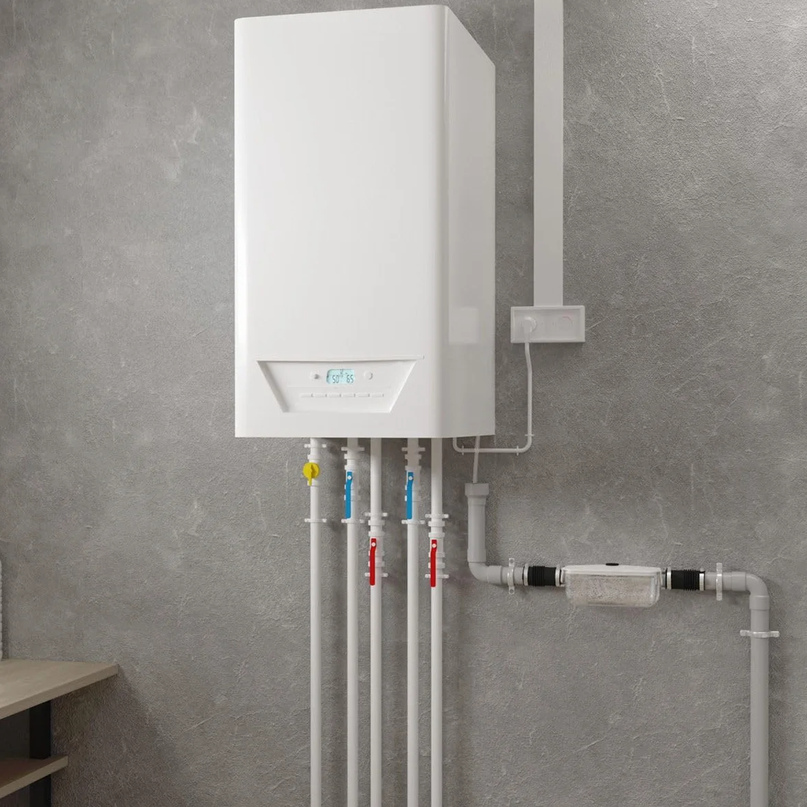 SFA Sanineutral Neutraliseur De Condensats Pour Chaudières 2 Entrées Compact 28,5 x 10,3 x 9,5 cm