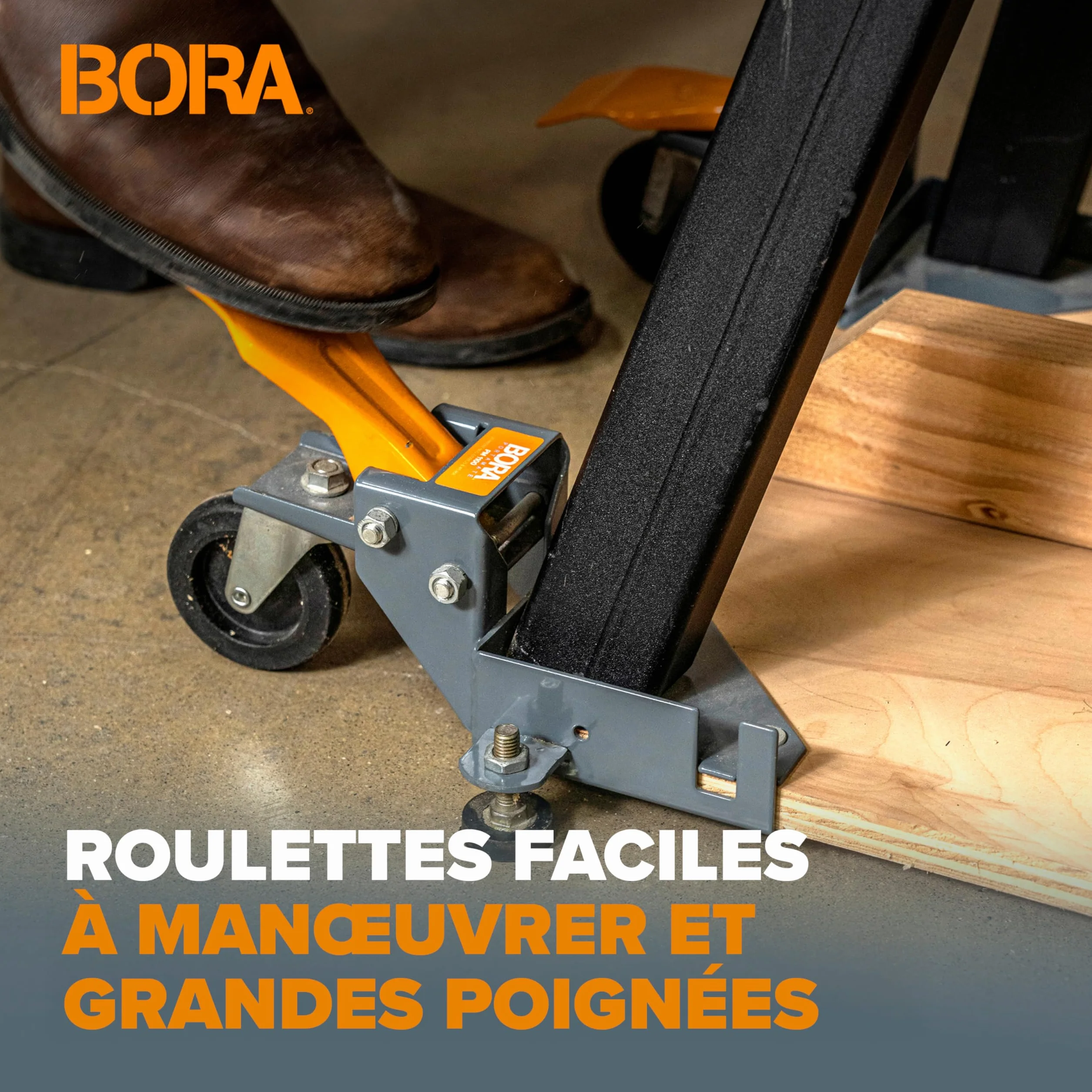 Portamate PM-1100 universel kit de base 400 livres noir