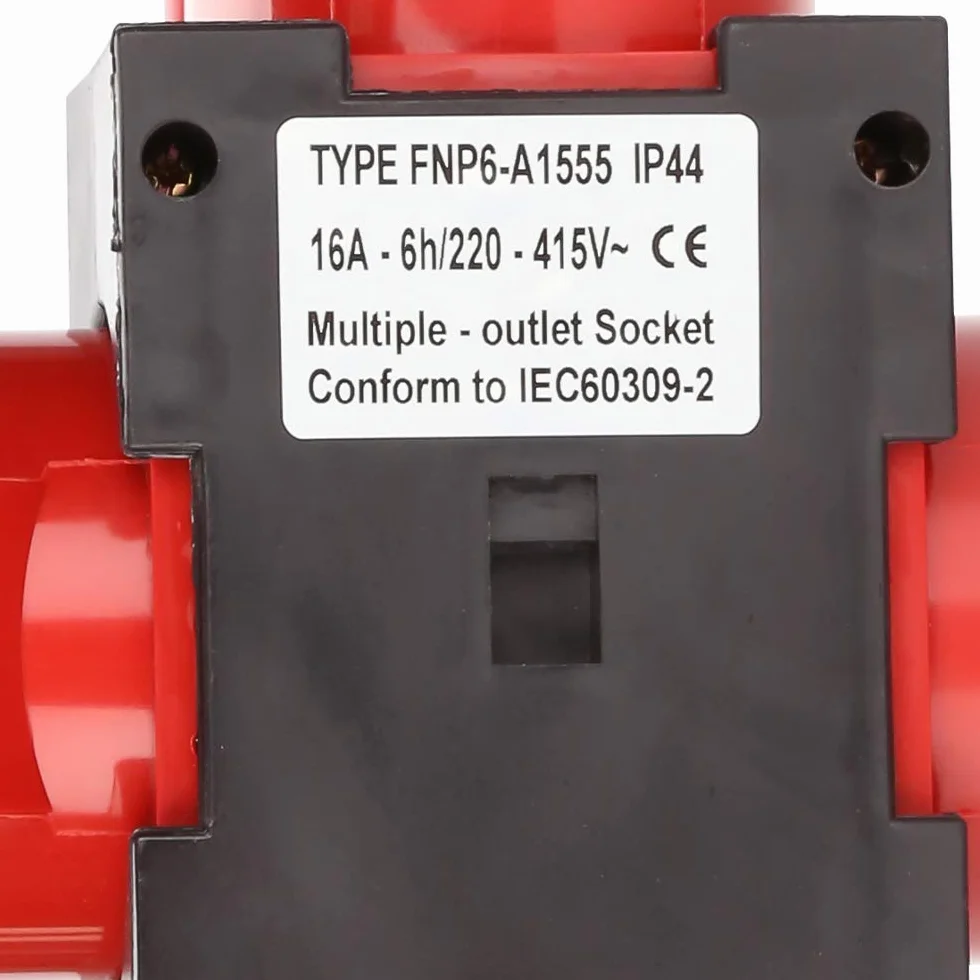 Sonnewelt Adaptateur répartiteur d'alimentation 3 prises CEE 400 V/16 A 5 pôles IP44