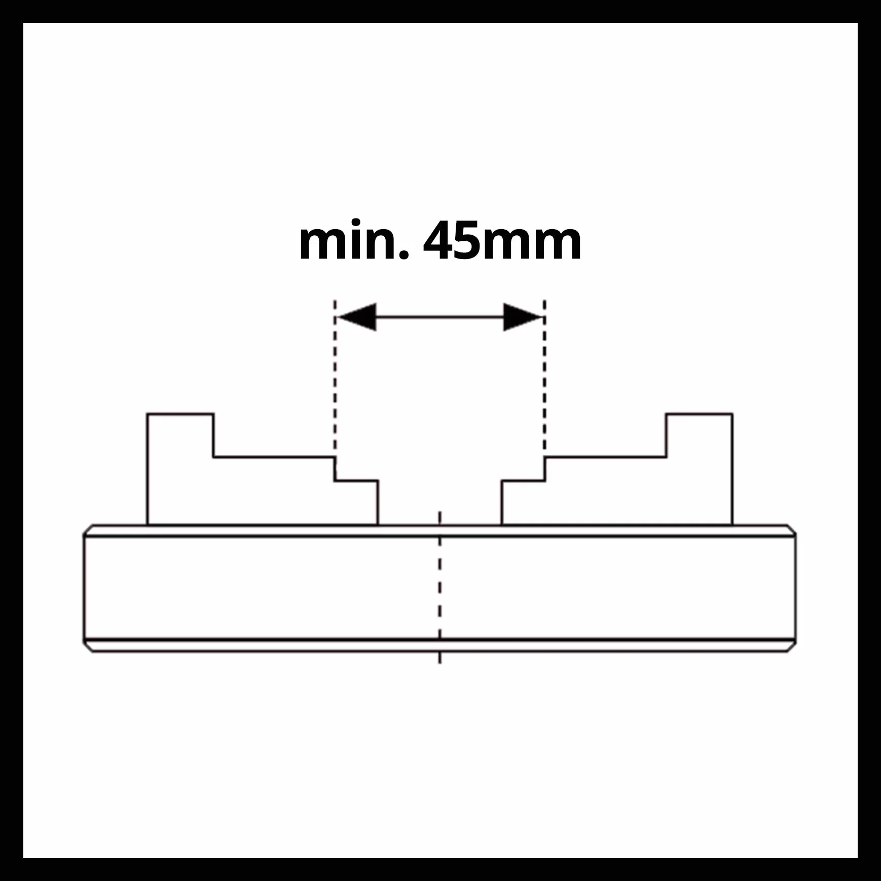 kwb by Einhell Mandrin à quatre mors pour tours à bois Ø 18-134 mm filetage M18 TC-WW 1000