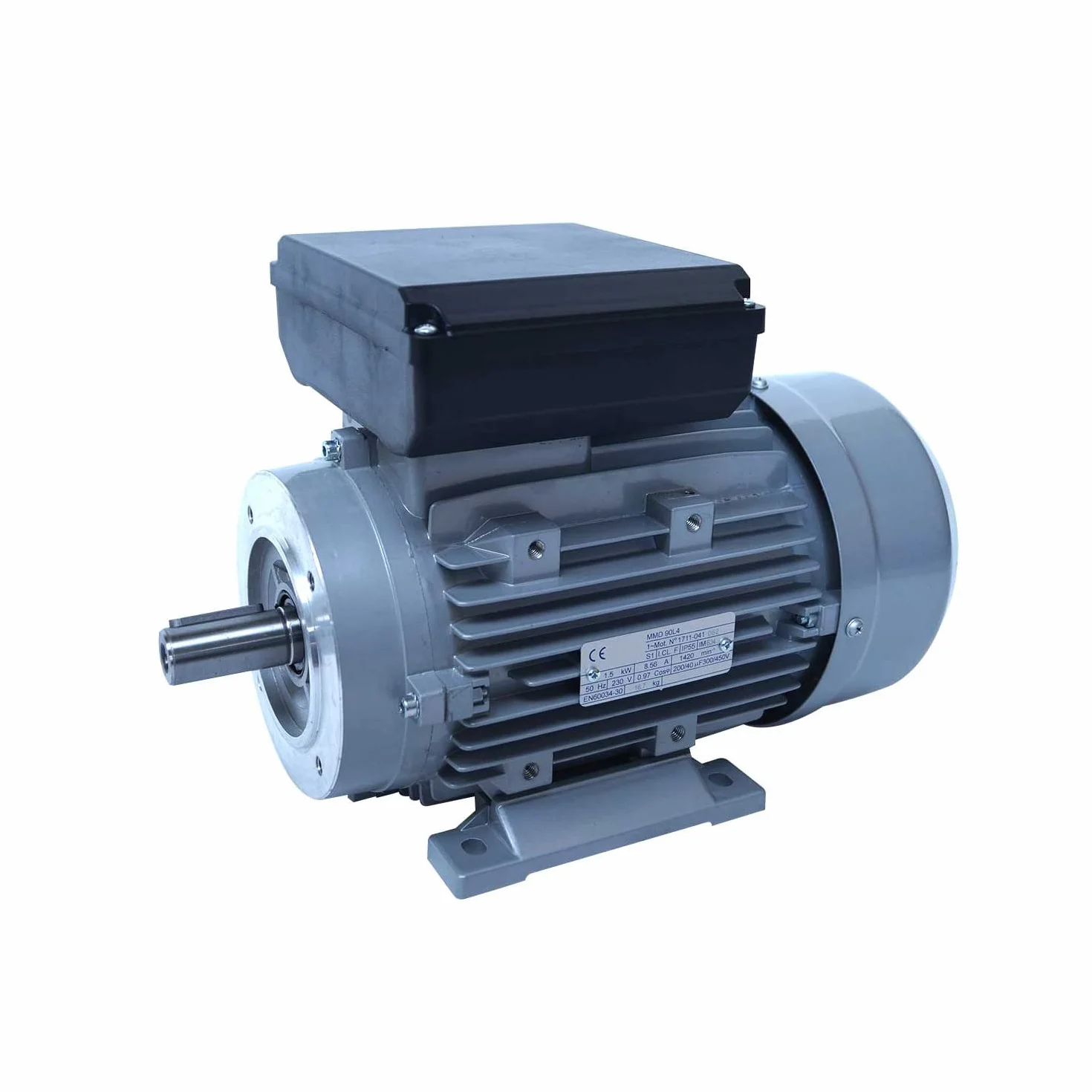 Moteur électrique monophasé 220V 2.2kW 3000tr/min Mmd90l2b34 Bride B34
