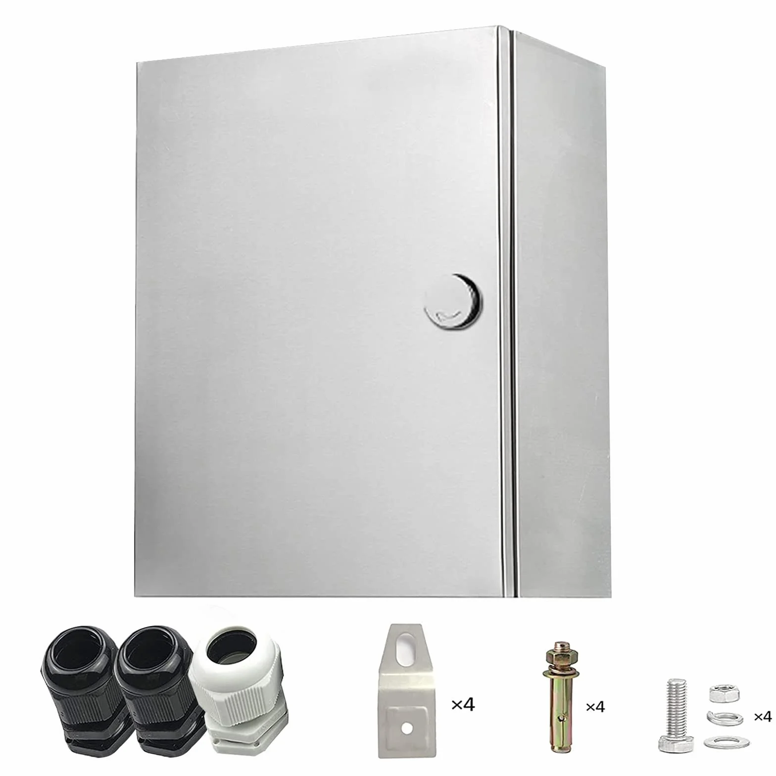 Boîte de Jonction Extérieure Acier Inoxydable Imperméable 40x30x16CM