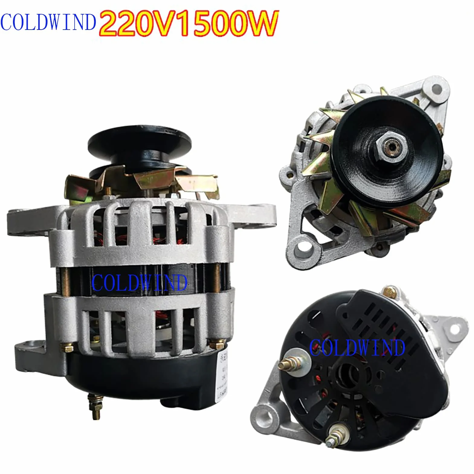 220V 1500W Générateur Permanent Brushless Cuivre
