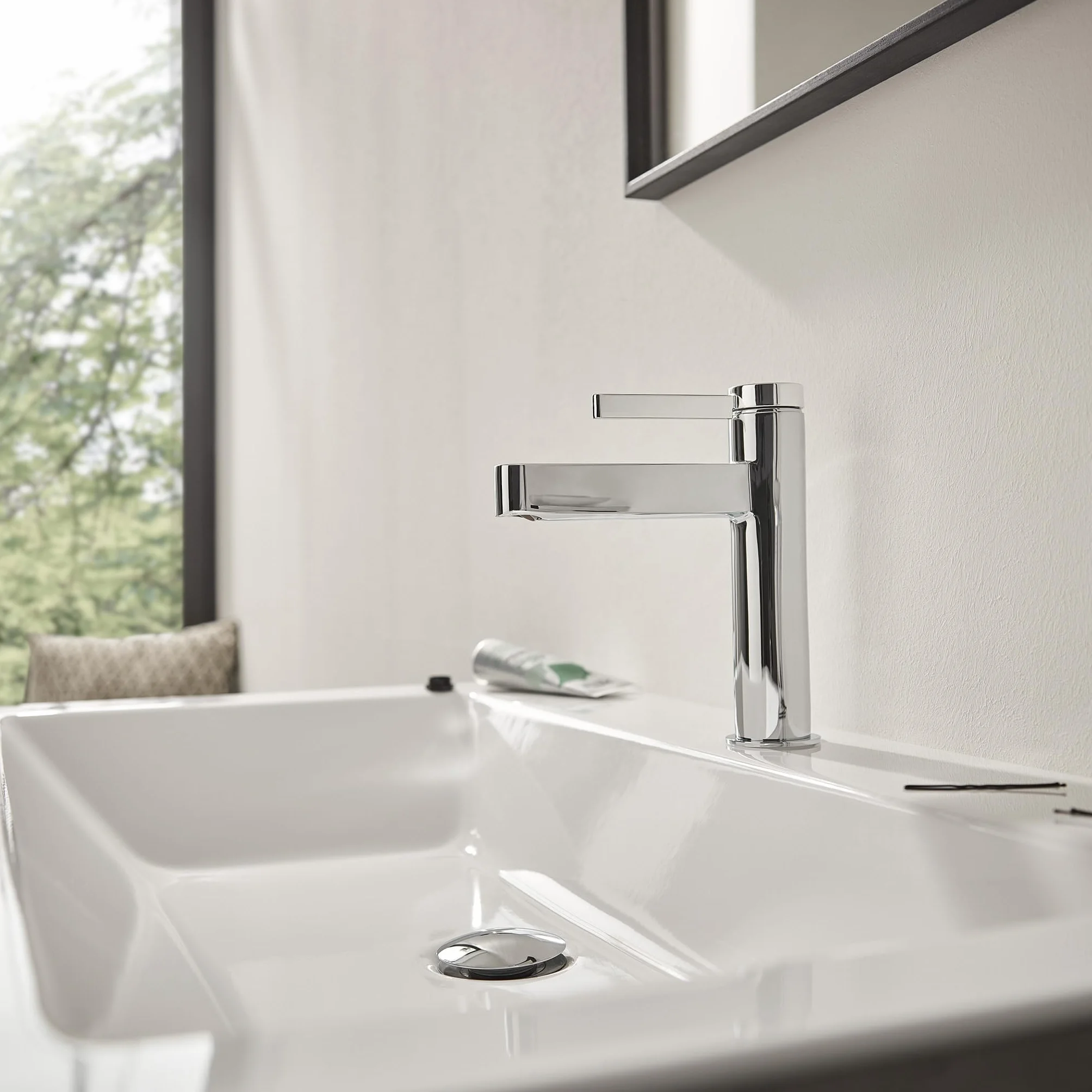 hansgrohe bonde Push-Open pour lavabo et bidet avec trop-plein Chromé