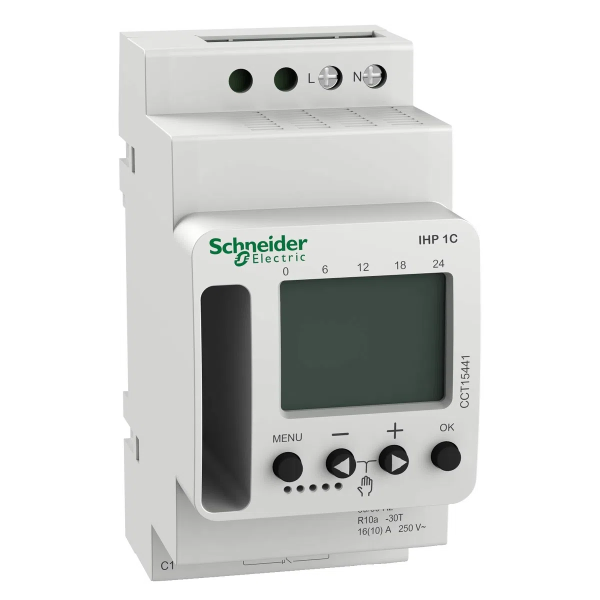 Schneider Electric Acti9 IHP Interrupteur horaire programmable 1 Canal CCT15441